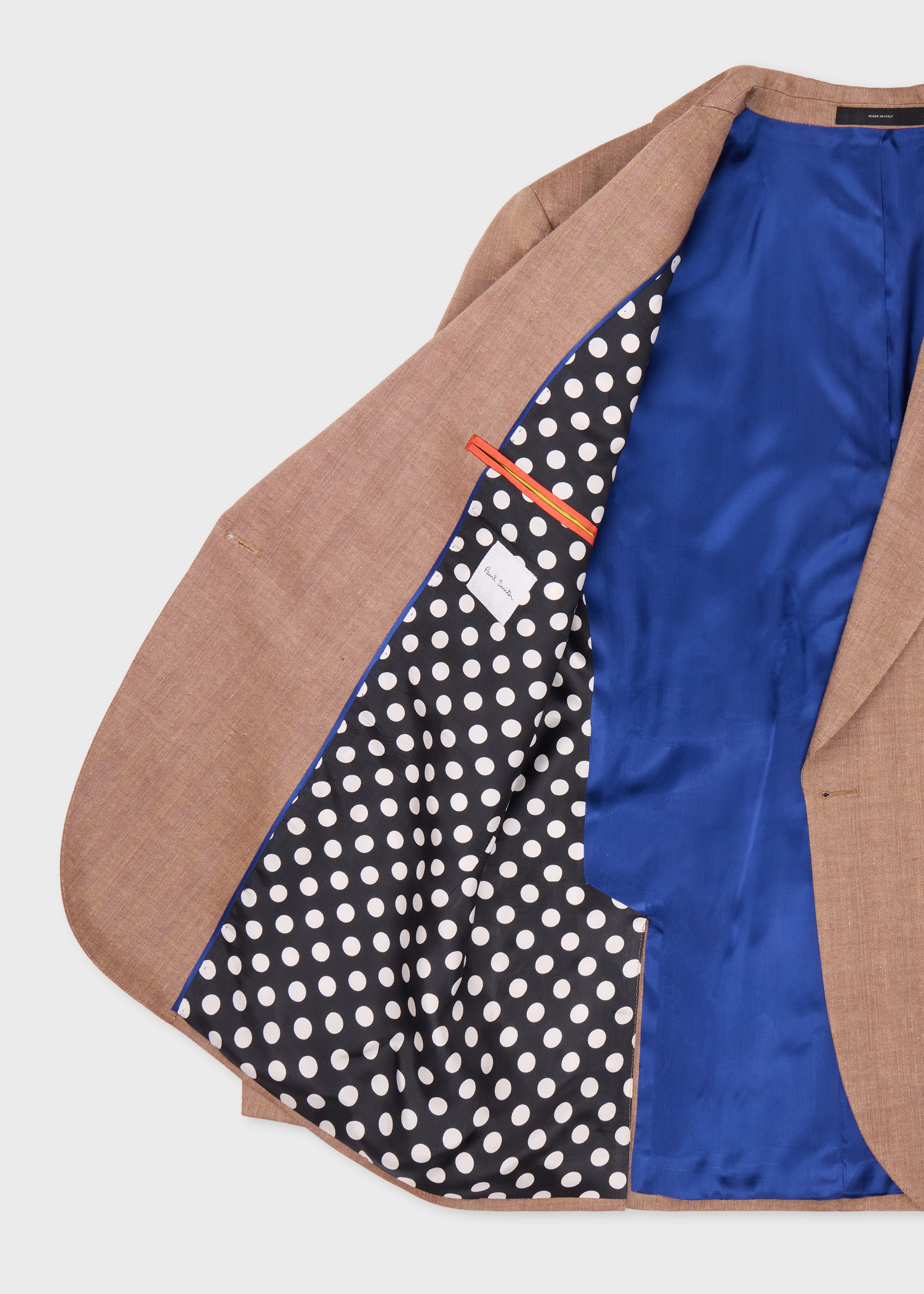 Brown Iridescent Wool-Linen Suit thumbnail 2