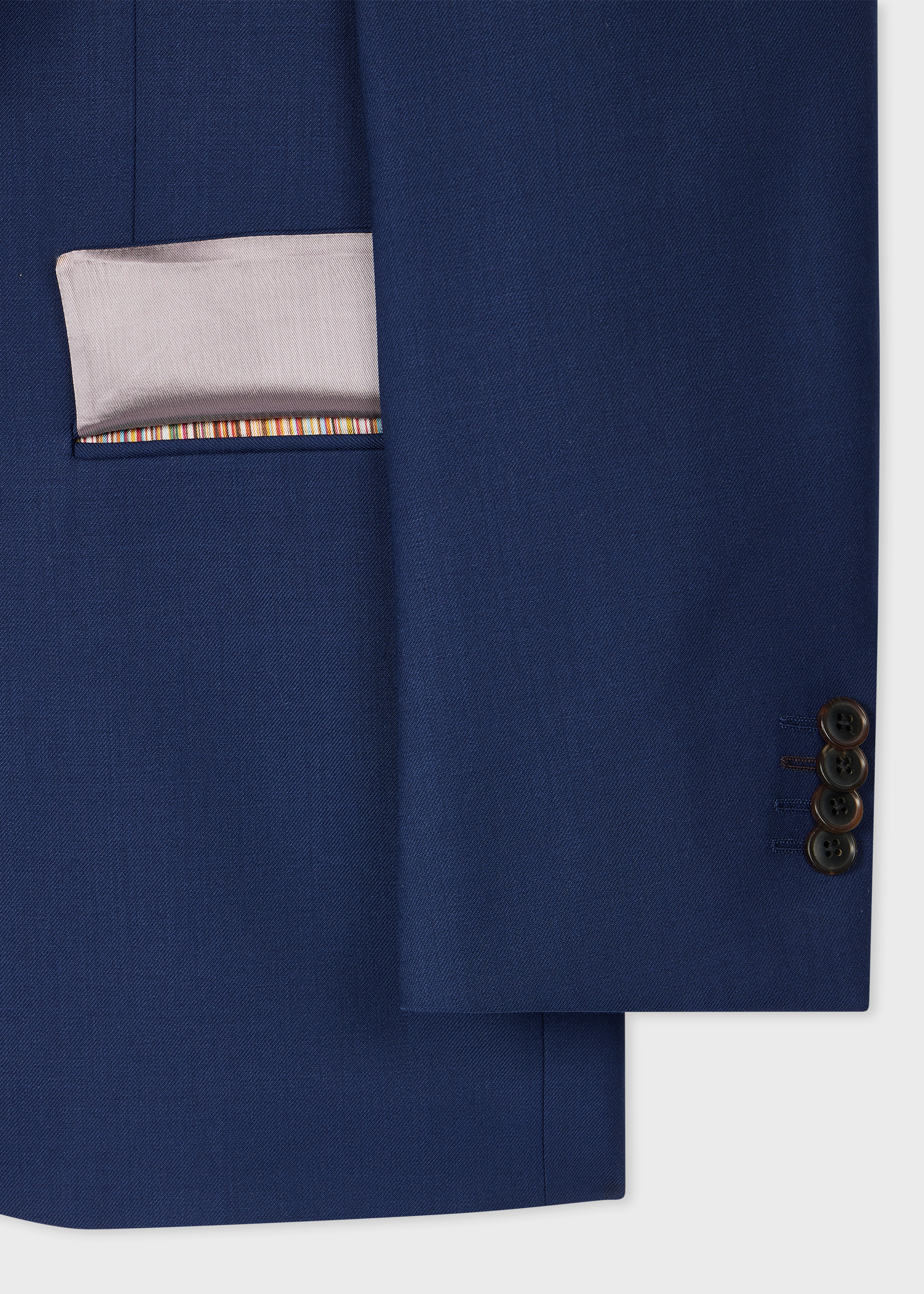 The Soho - Mid Blue Wool 'A Suit To Travel In' thumbnail 5