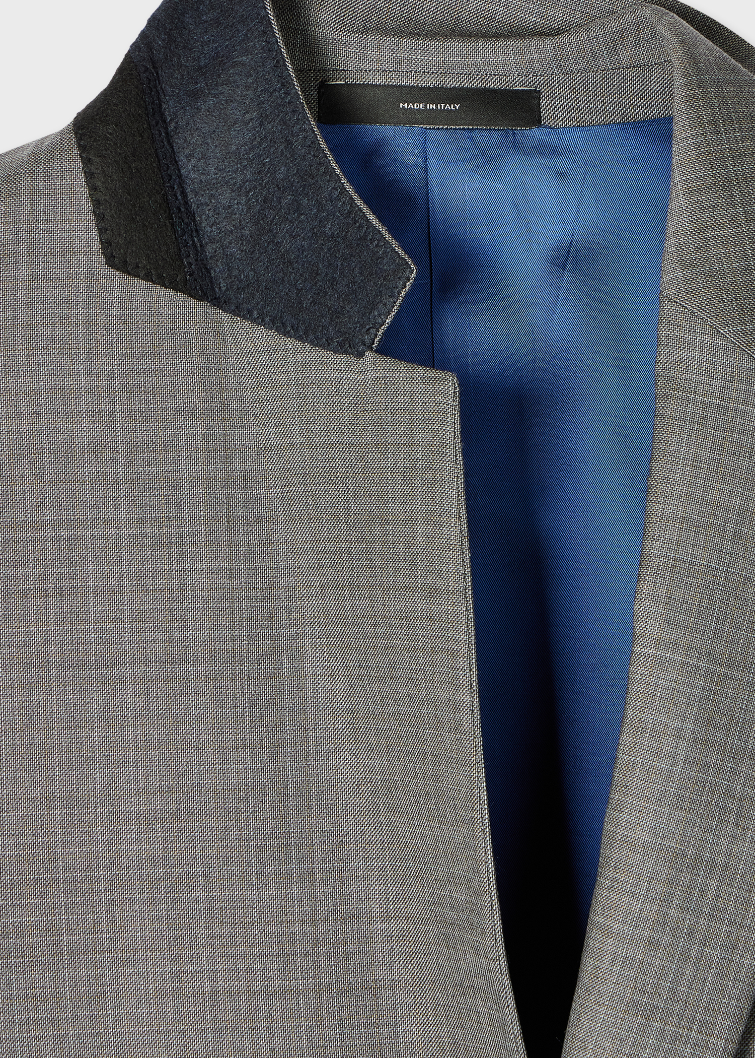 The Soho - Grey Superfine Merino Wool Suit thumbnail 3