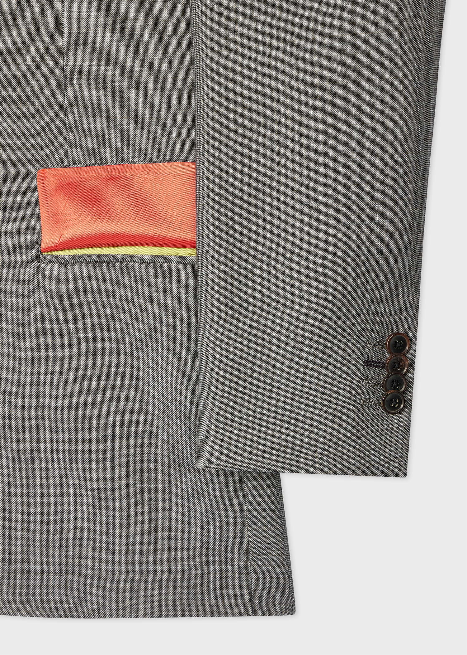 The Soho - Grey Superfine Merino Wool Suit thumbnail 6