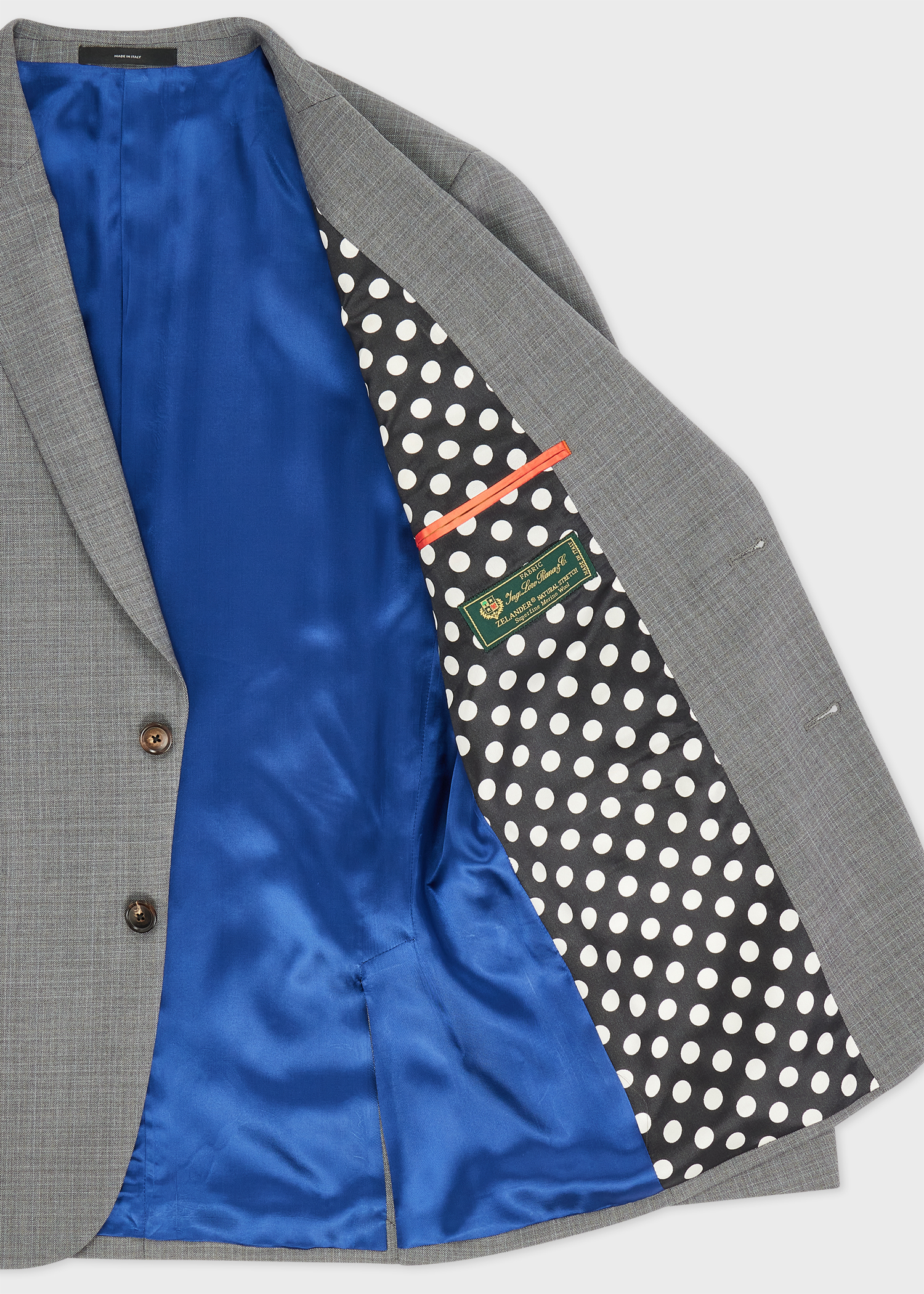 The Soho - Grey Superfine Merino Wool Suit thumbnail 7