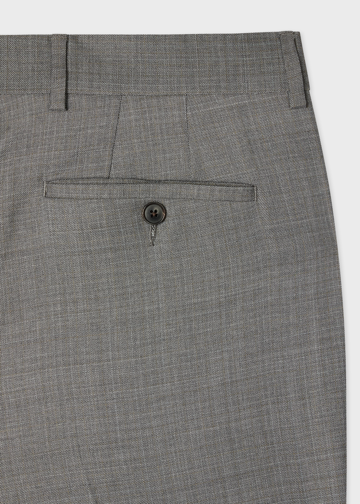 The Soho - Grey Superfine Merino Wool Suit thumbnail 4