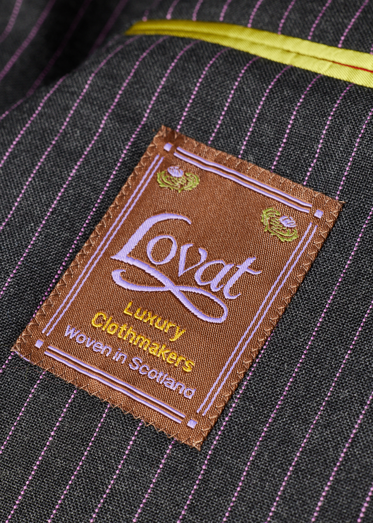 Charcoal Pinstripe Wool Patch-Pocket Blazer thumbnail 12
