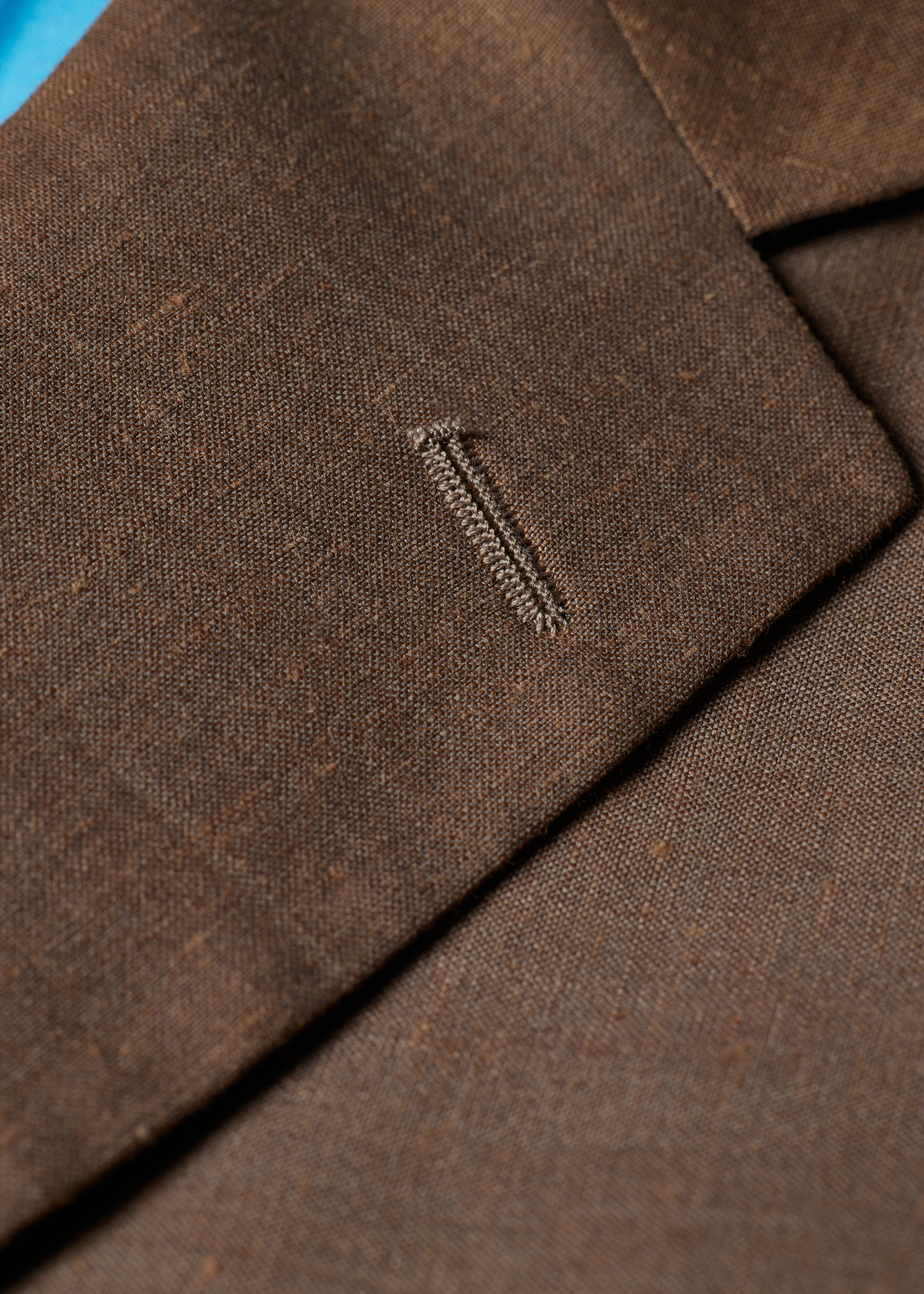 The Camberwell - Brown Linen-Wool Suit thumbnail 9