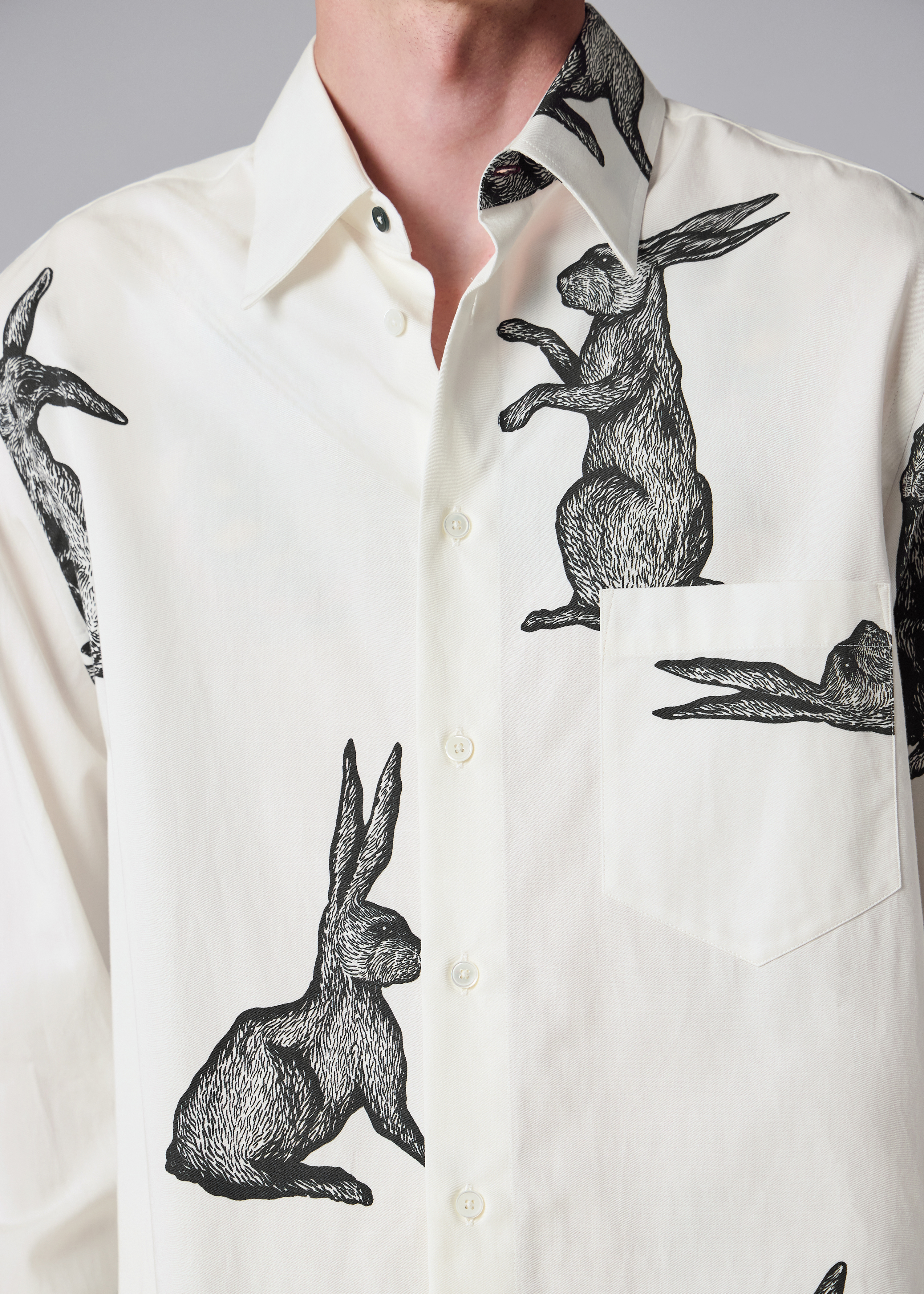 paulsmith ポールスミス シャツ うさぎ柄 Paul ポールスミス Smith