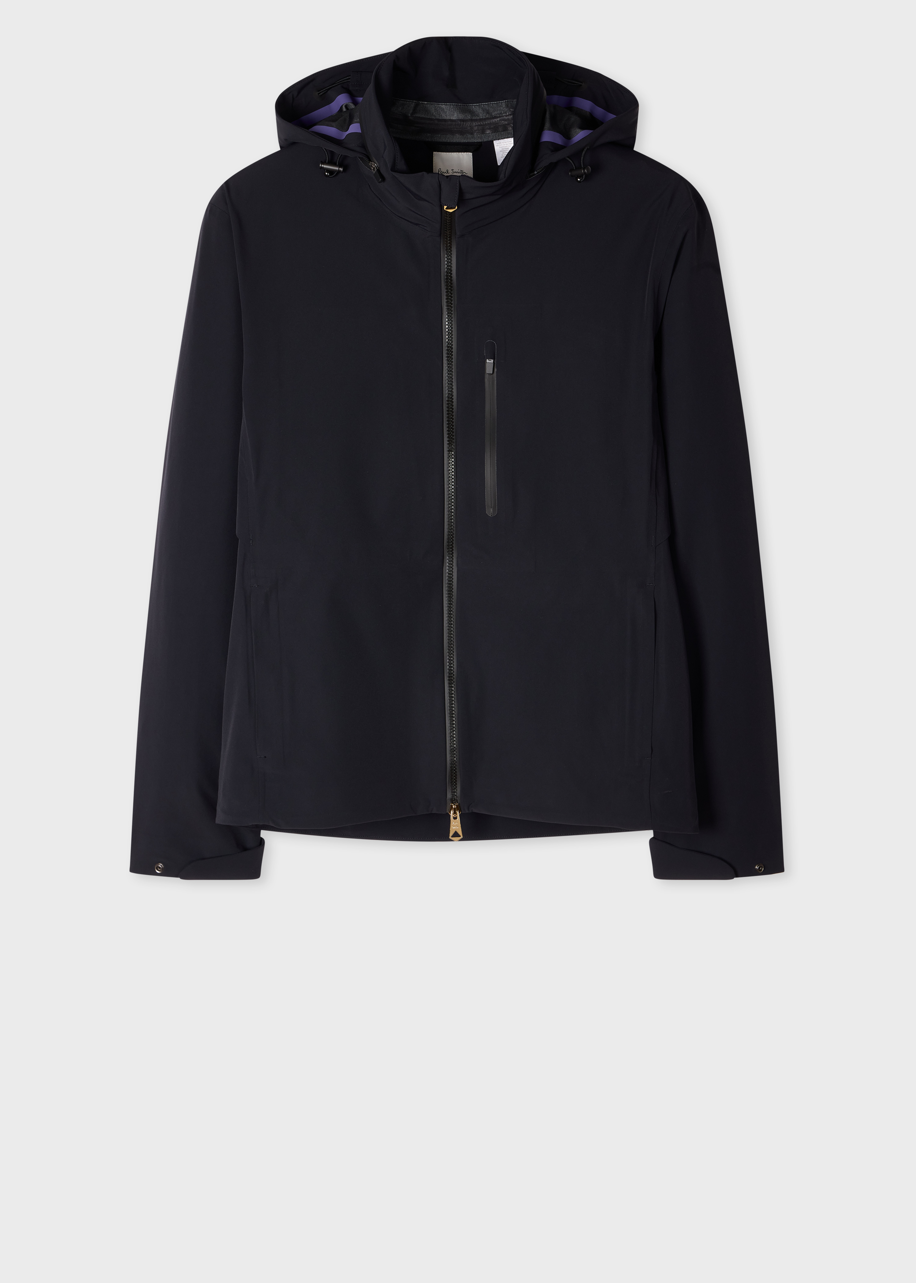 Navy 3-Layer Waterproof Travel Jacket primary image