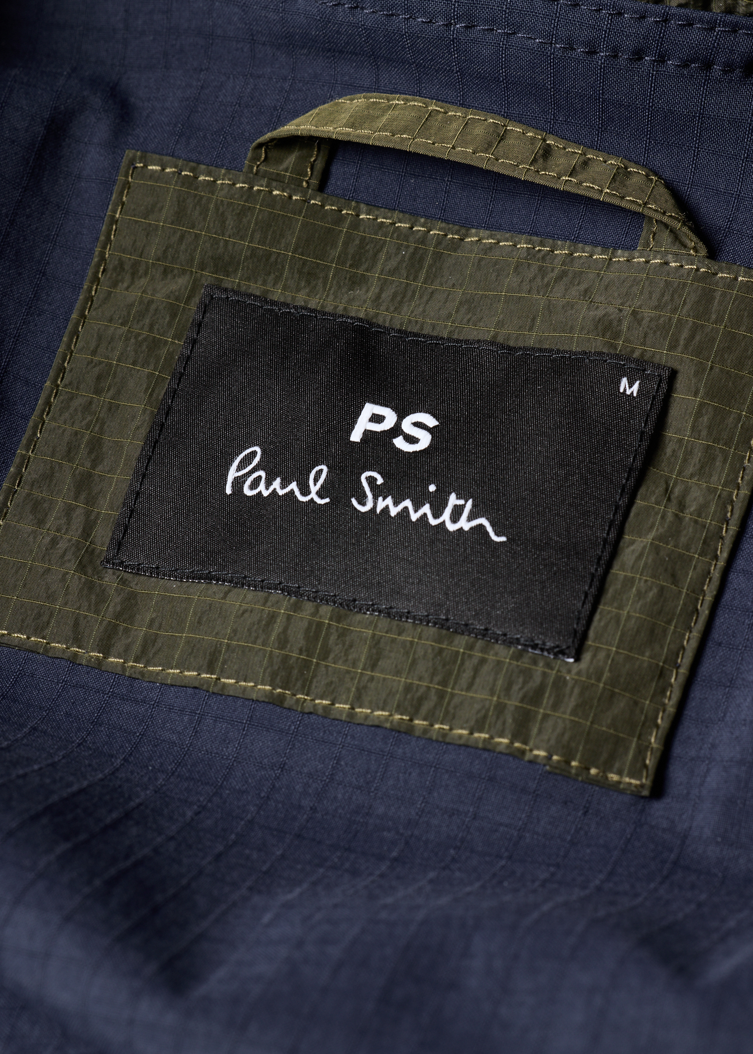 Navy Packable Showerproof Ripstop Jacket thumbnail 3