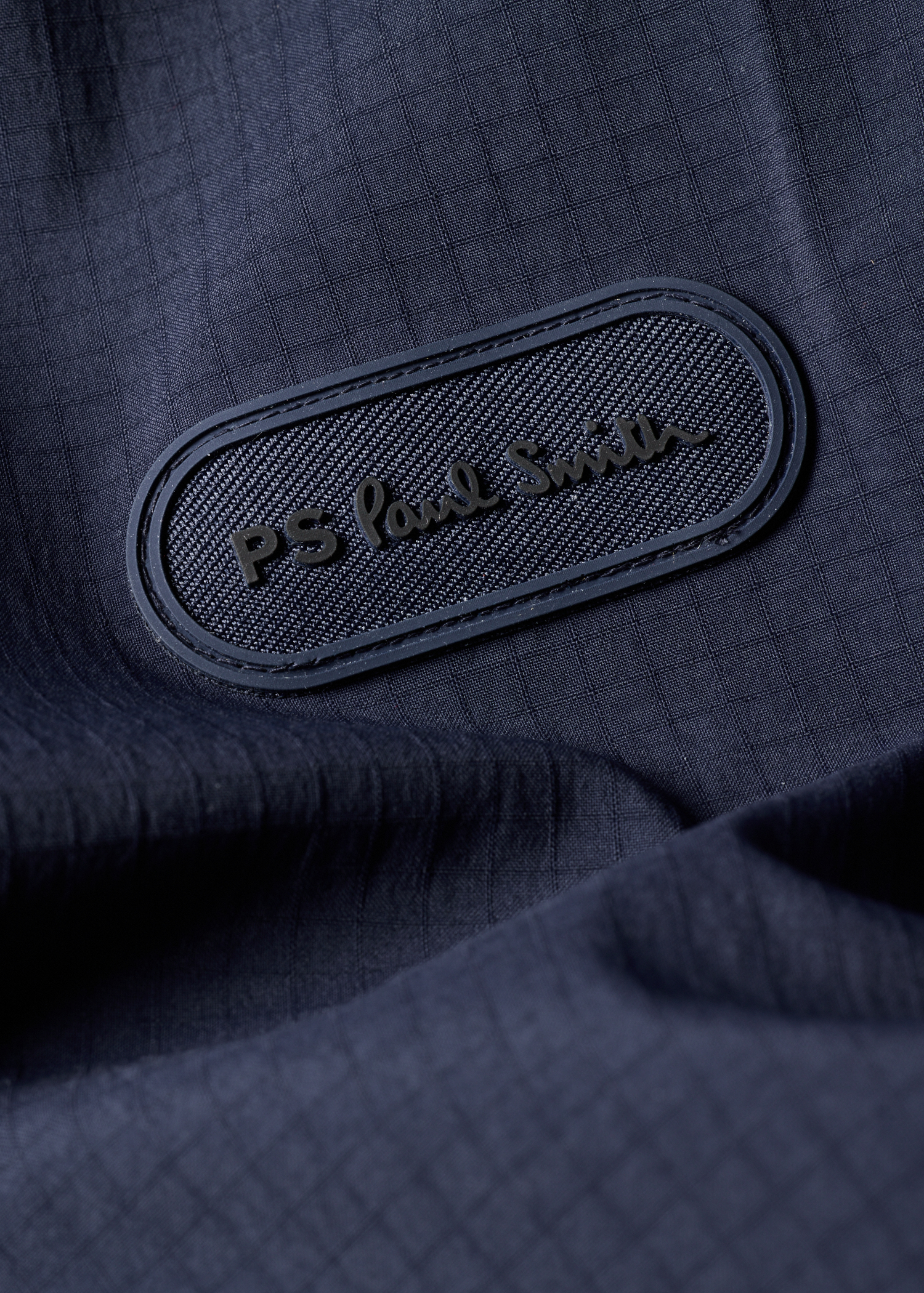 Navy Packable Showerproof Ripstop Jacket thumbnail 5