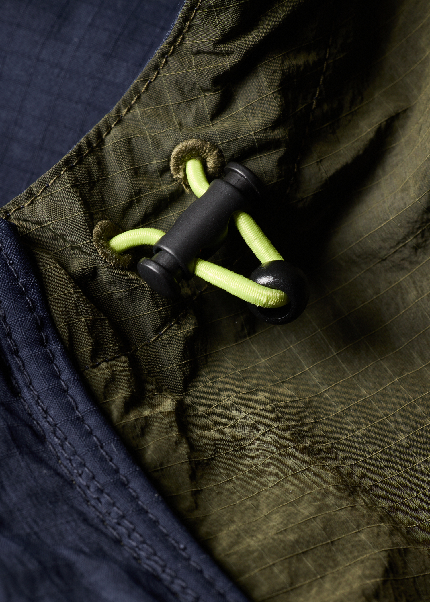 Navy Packable Showerproof Ripstop Jacket thumbnail 9