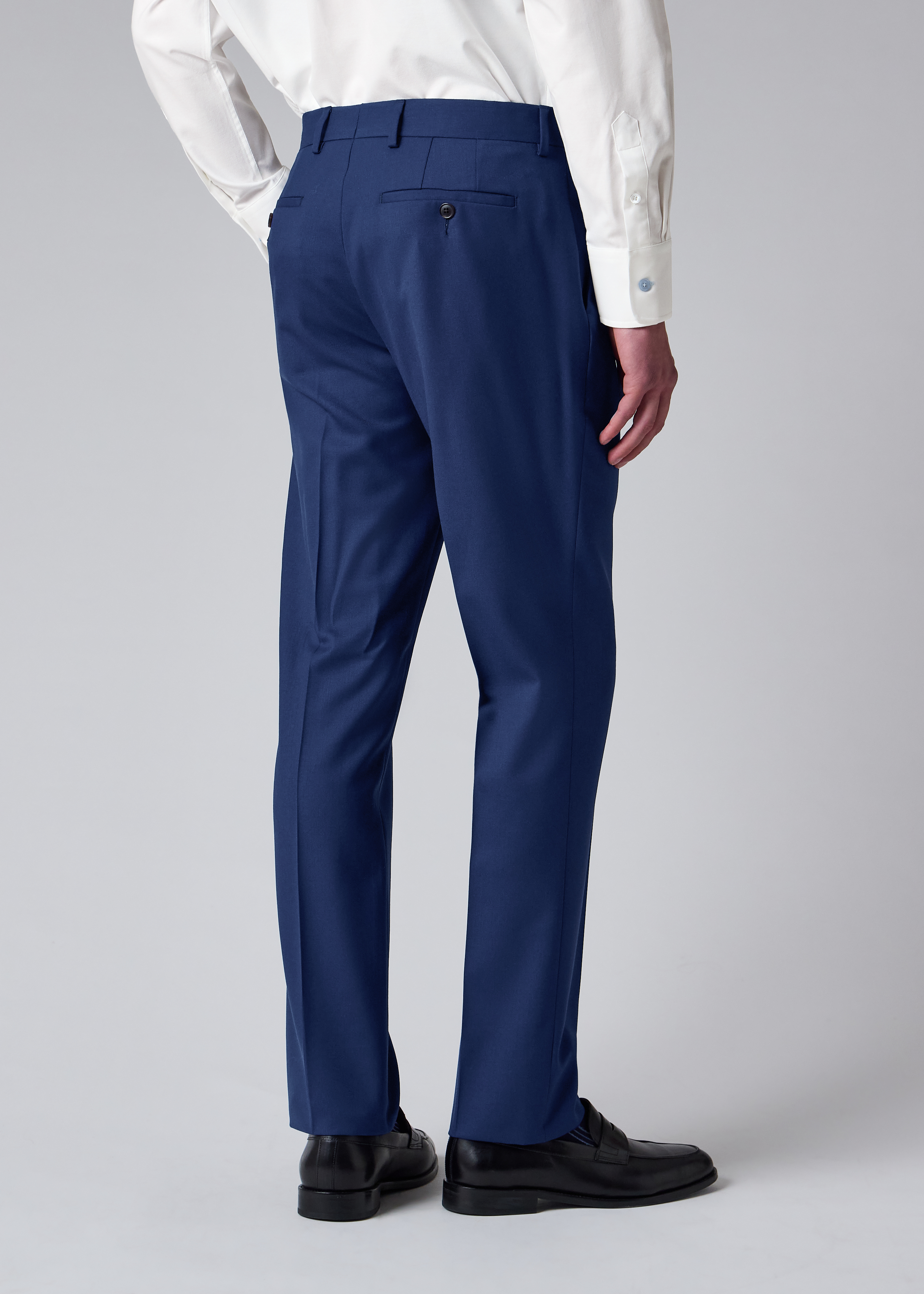 The Soho - Mid Blue Wool 'A Suit To Travel In' thumbnail 11