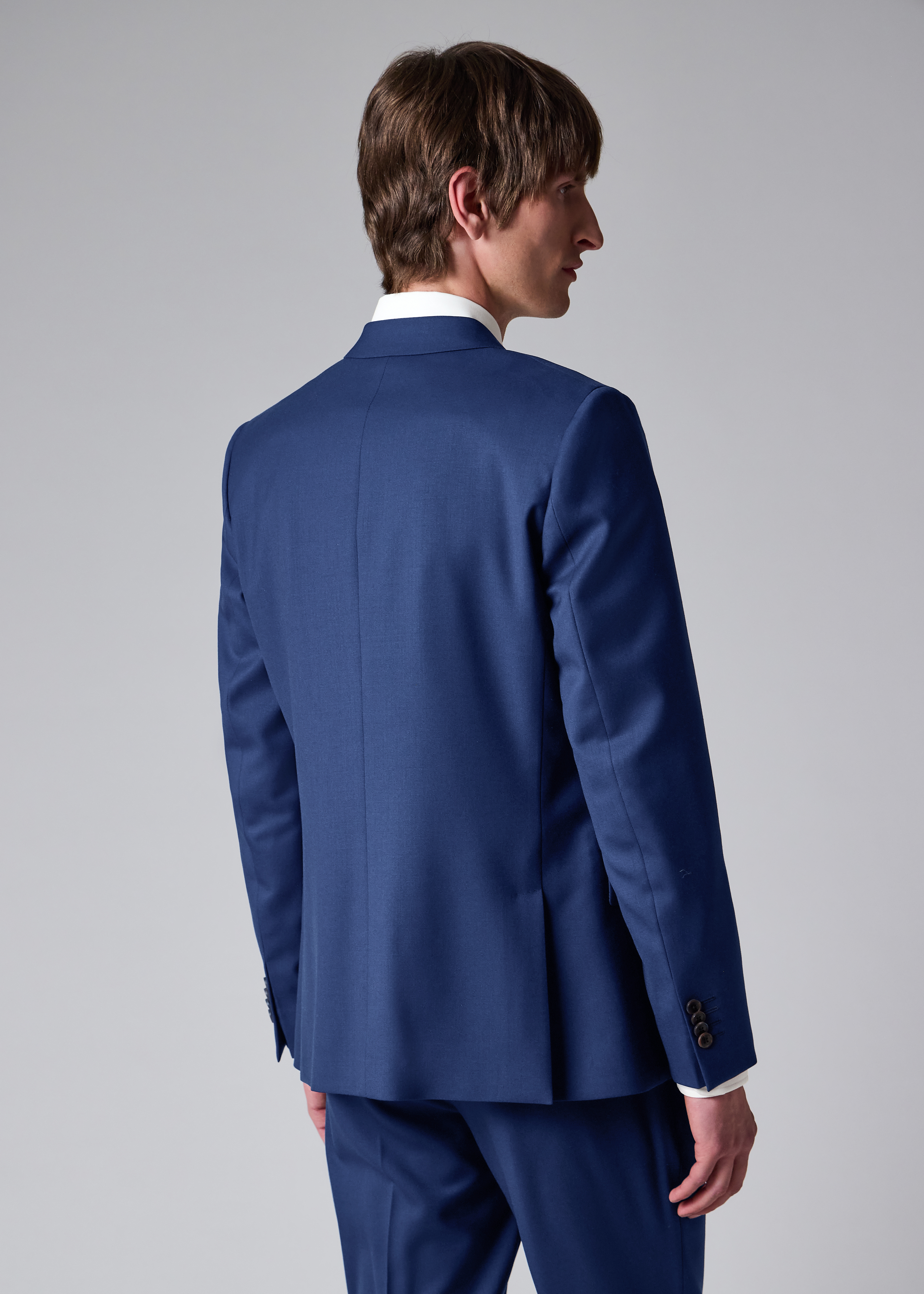 The Soho - Mid Blue Wool 'A Suit To Travel In' thumbnail 7