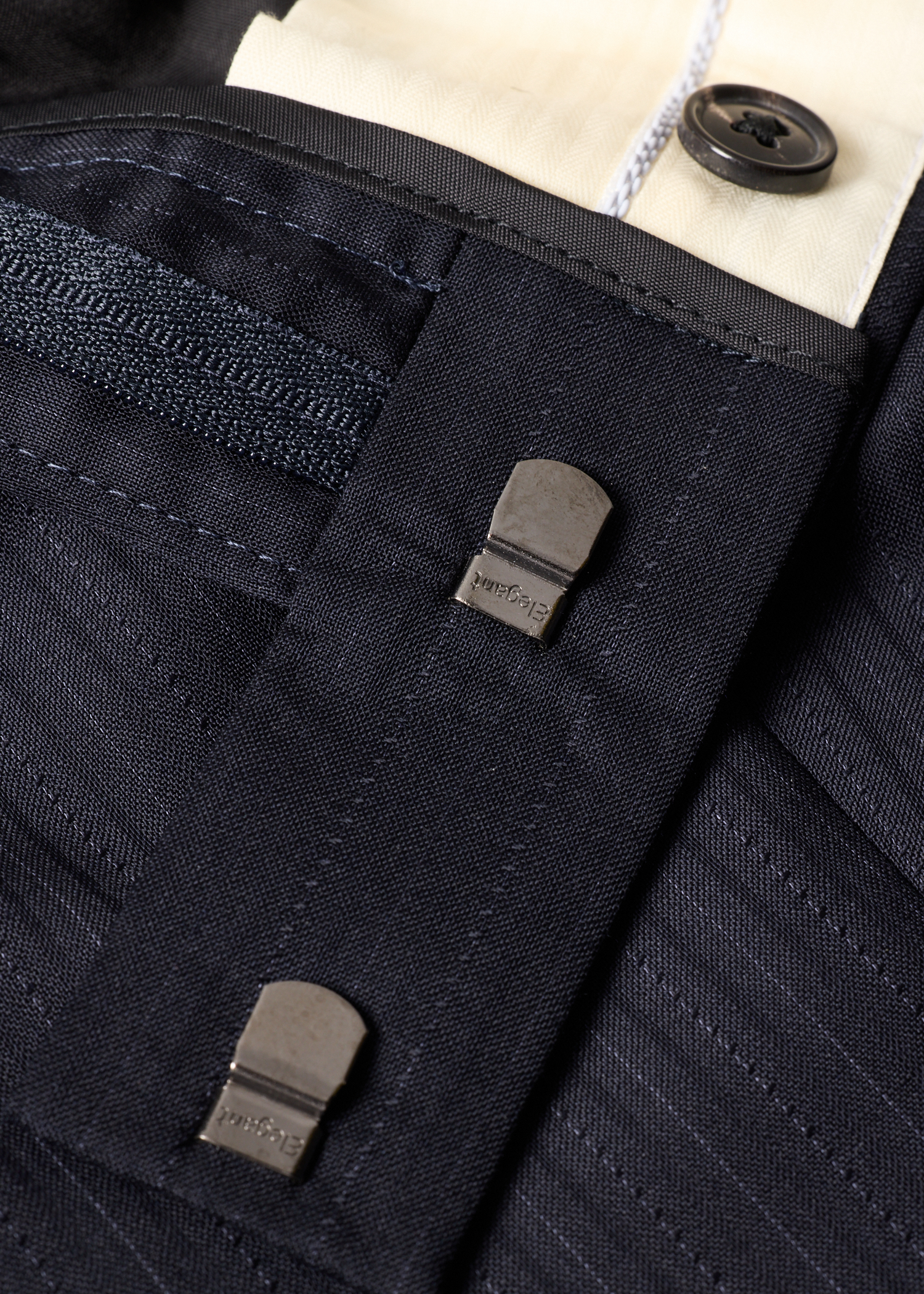 The Soho - Navy Pinstripe Wool Suit thumbnail 14