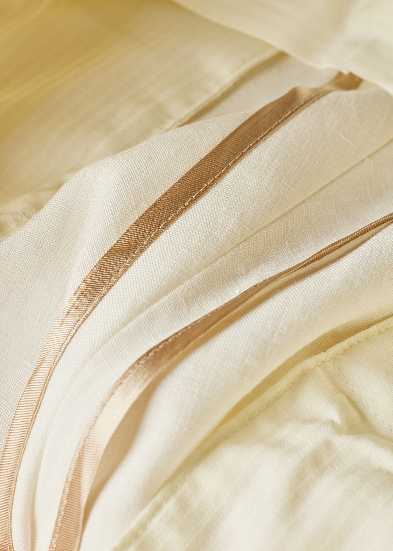 Ivory Linen Trousers thumbnail 5