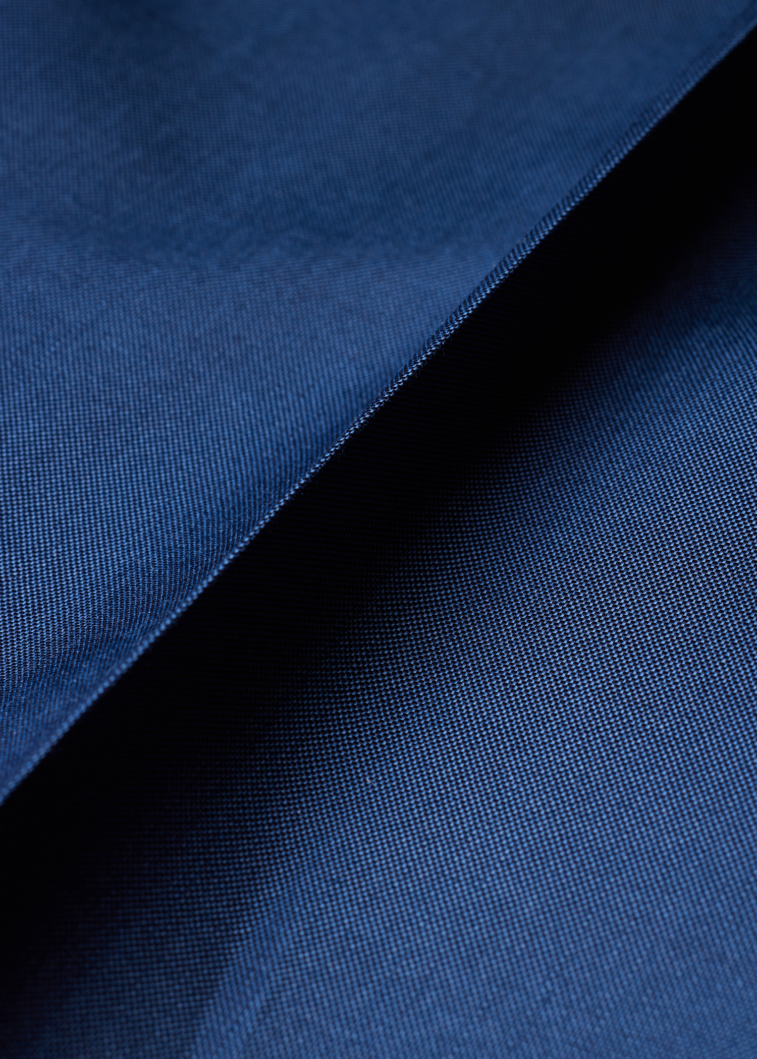 Navy Wool-Viscose Trousers thumbnail 10