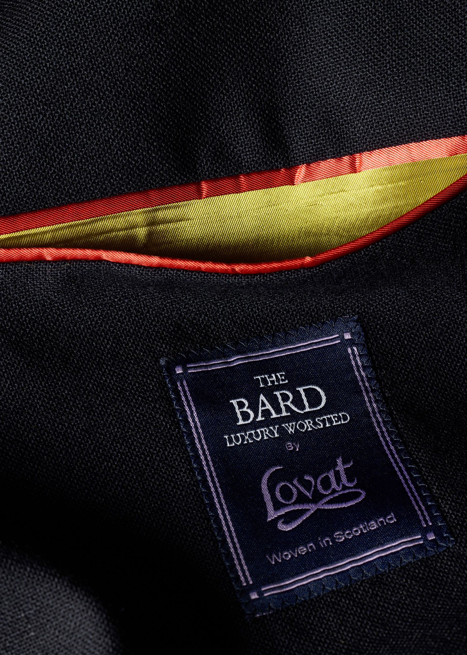 Navy British Wool Patch-Pocket Blazer thumbnail 3