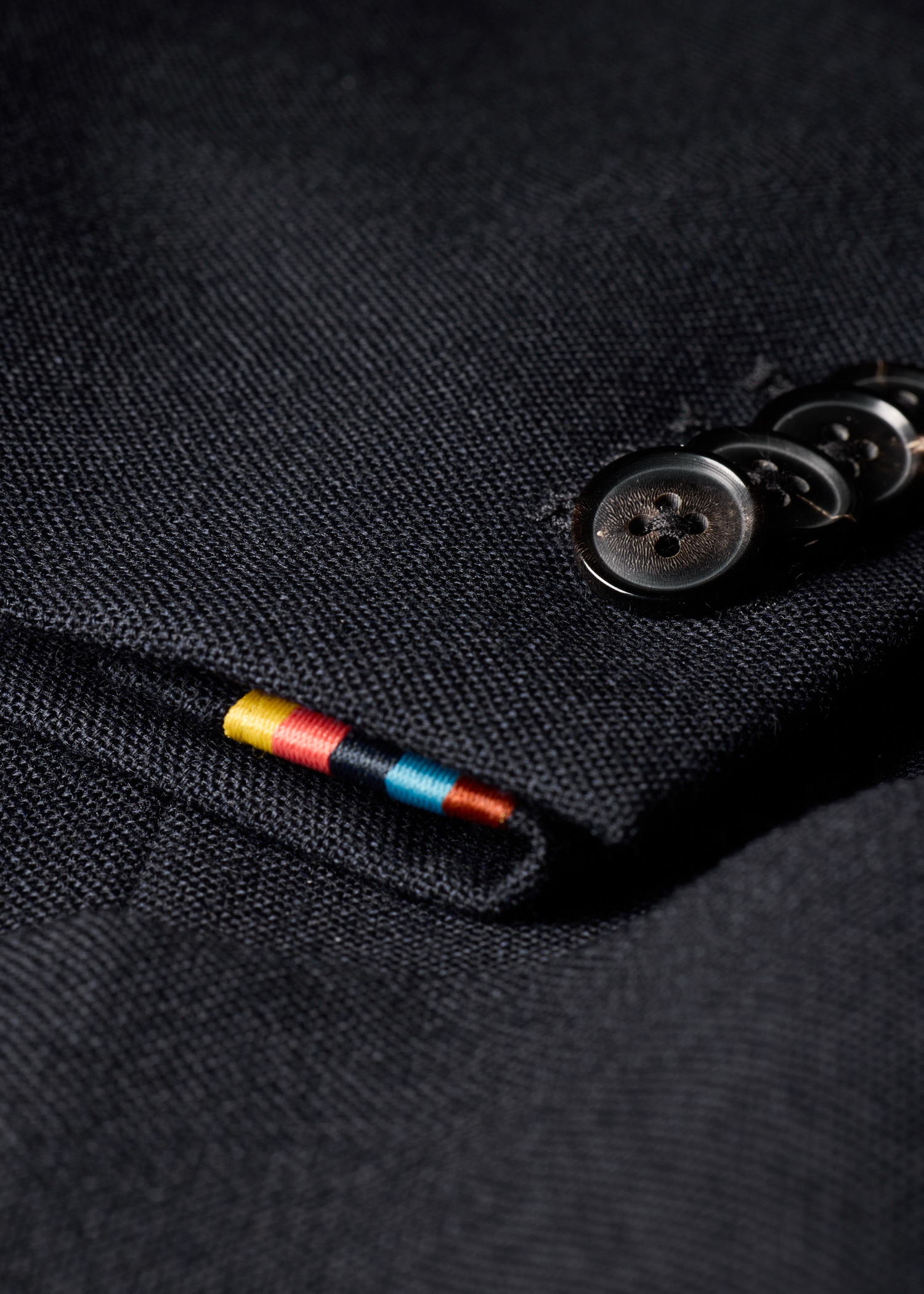 Navy British Wool Patch-Pocket Blazer thumbnail 11