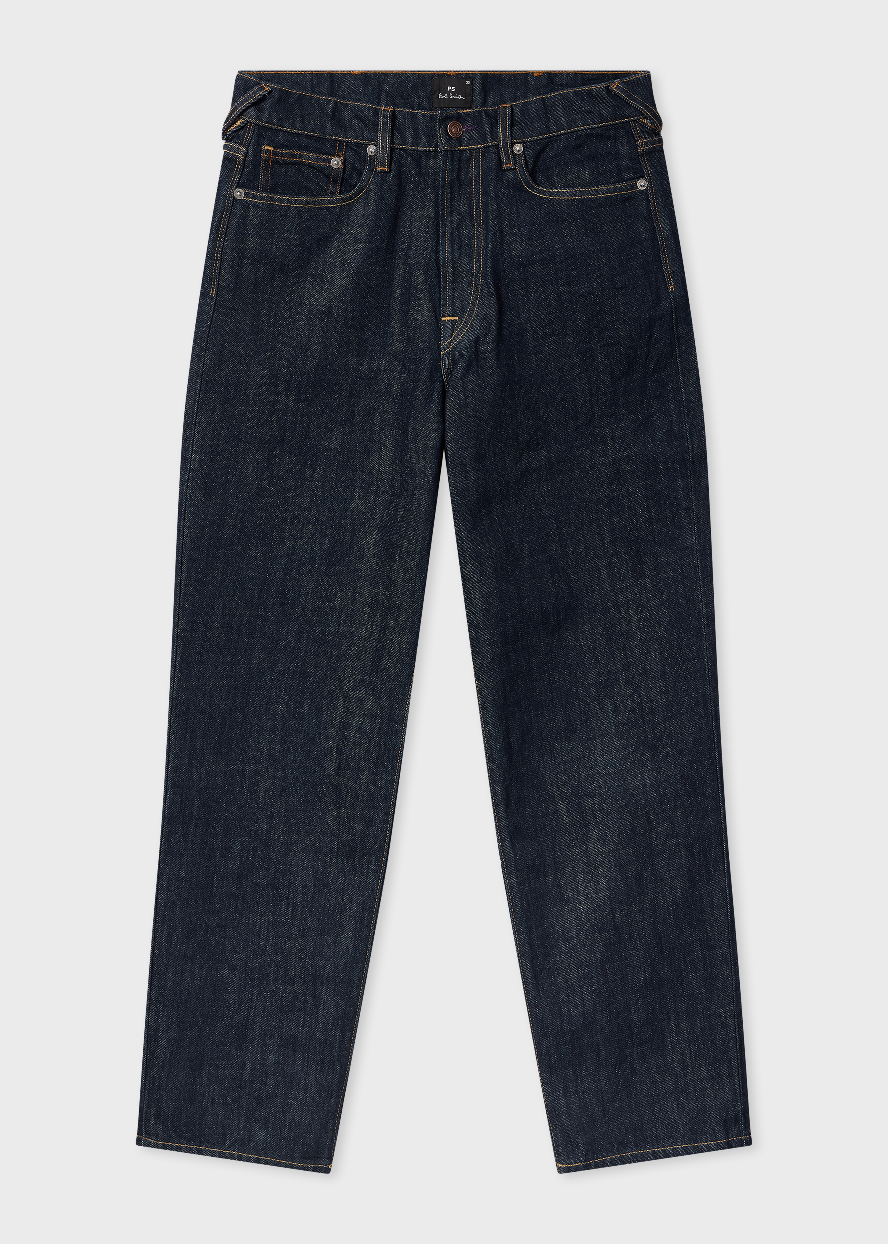 PS Paul Smith Relaxed-Fit Black Light Wash Jeans | King