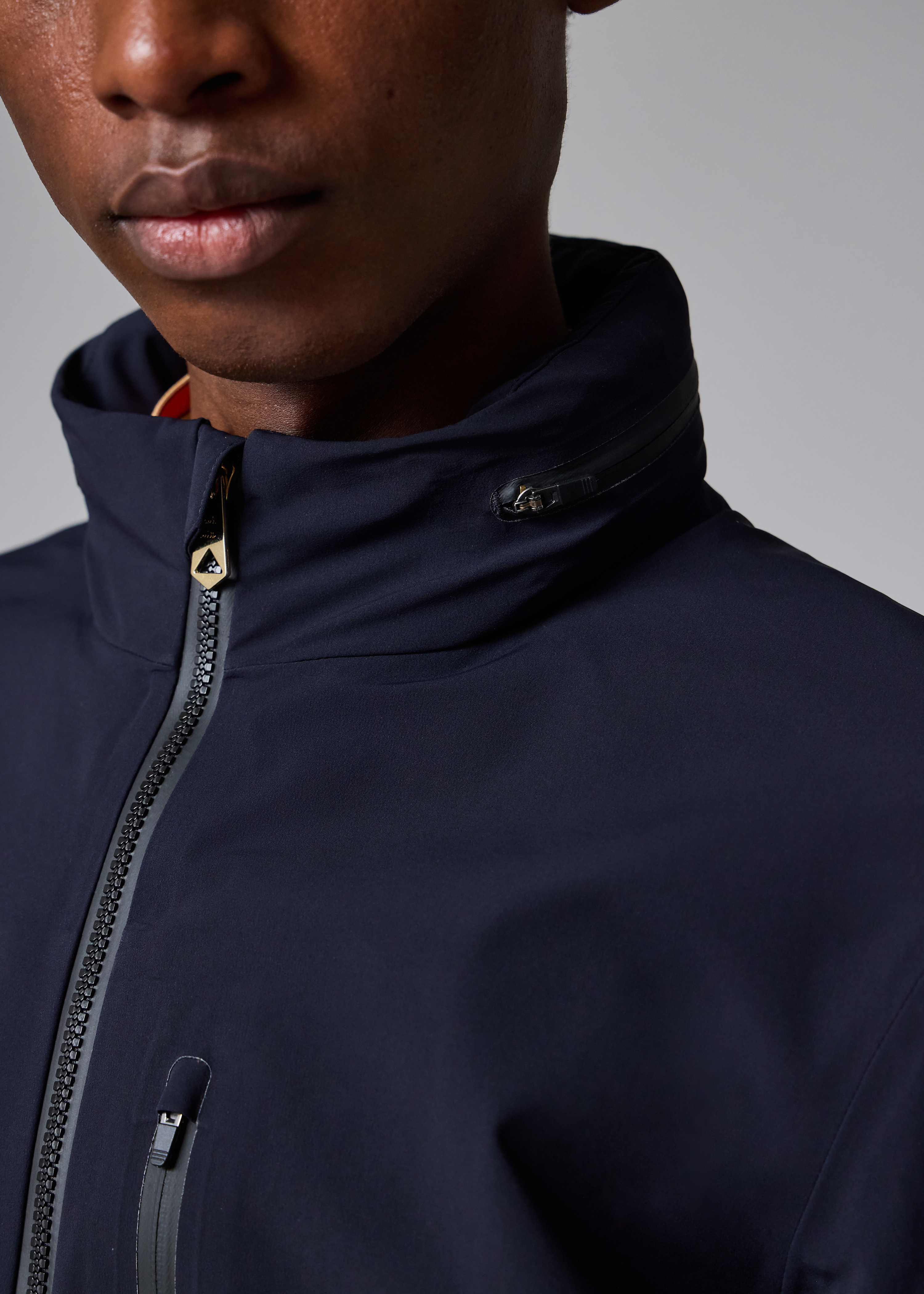 Navy 3-Layer Waterproof Travel Jacket thumbnail 9