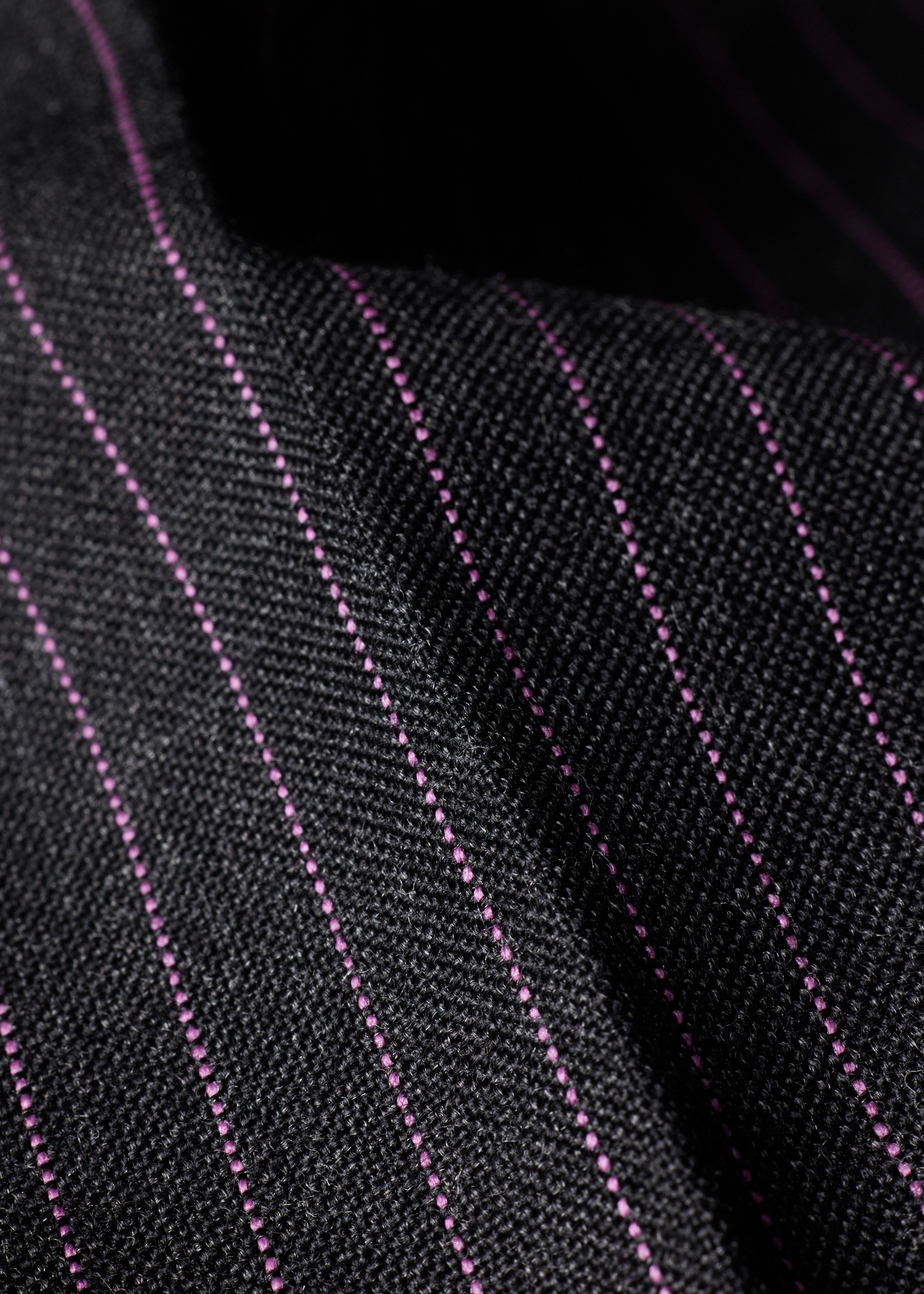 Slim-Fit Charcoal Pinstripe Wool Trousers thumbnail 6