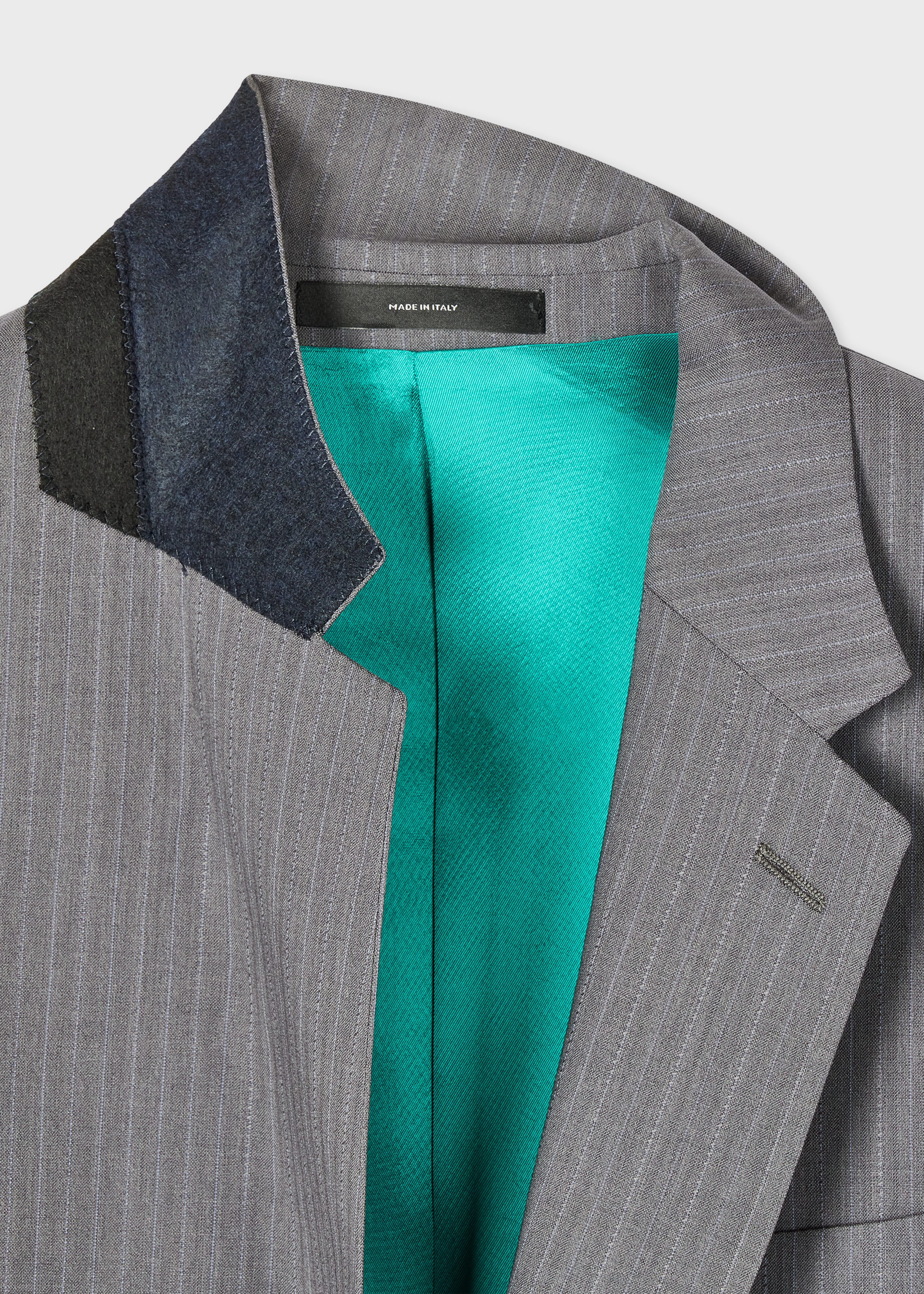 The Soho - Grey Pinstripe Wool Suit thumbnail 5