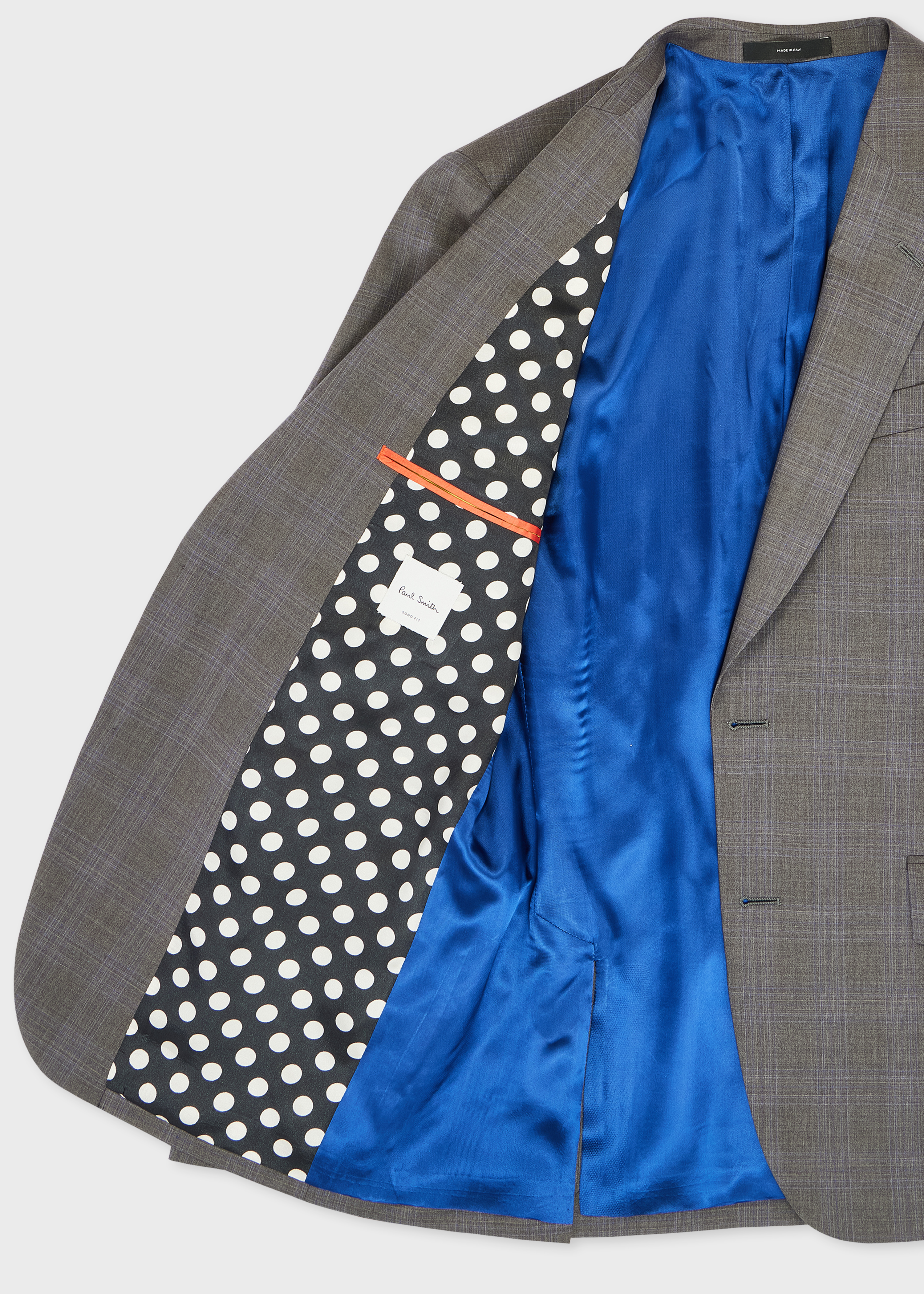 The Soho - Grey Check Wool Suit thumbnail 3