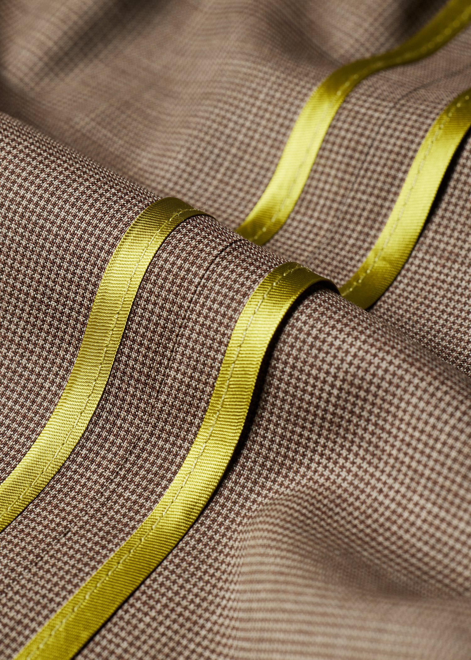 Brown Houndstooth Wool Patch-Pocket Blazer thumbnail 7