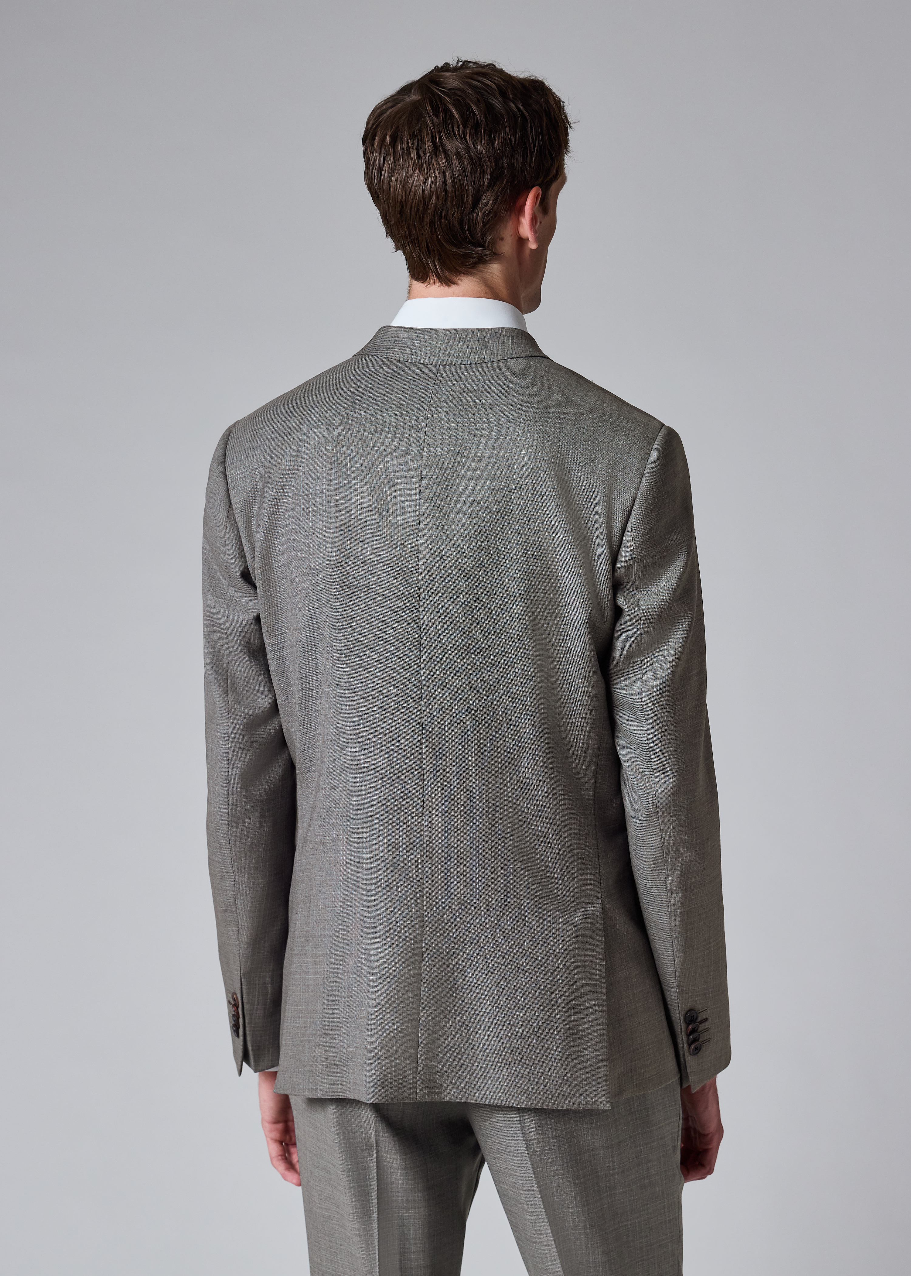 The Soho - Grey Superfine Merino Wool Suit thumbnail 8