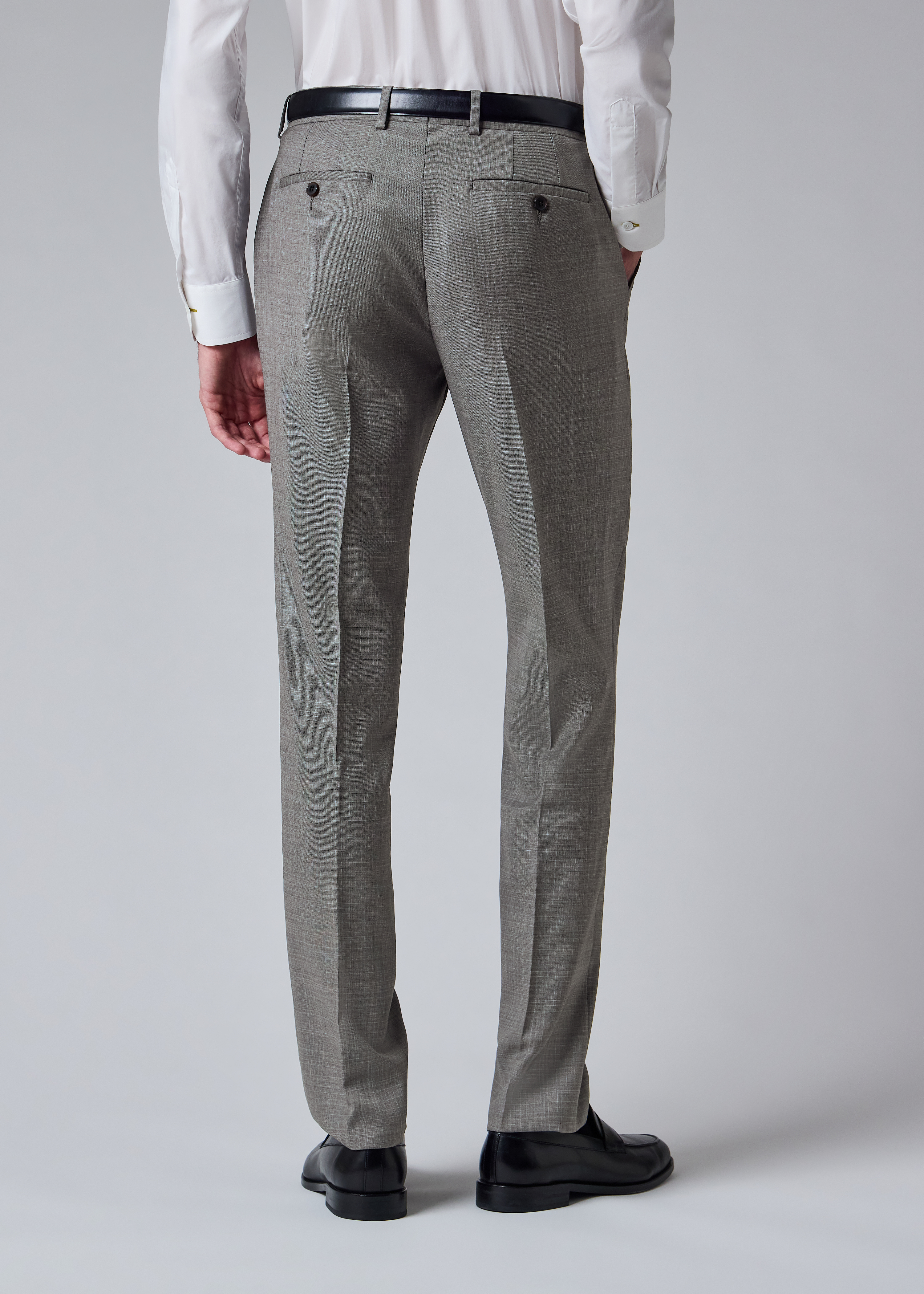 The Soho - Grey Superfine Merino Wool Suit thumbnail 14