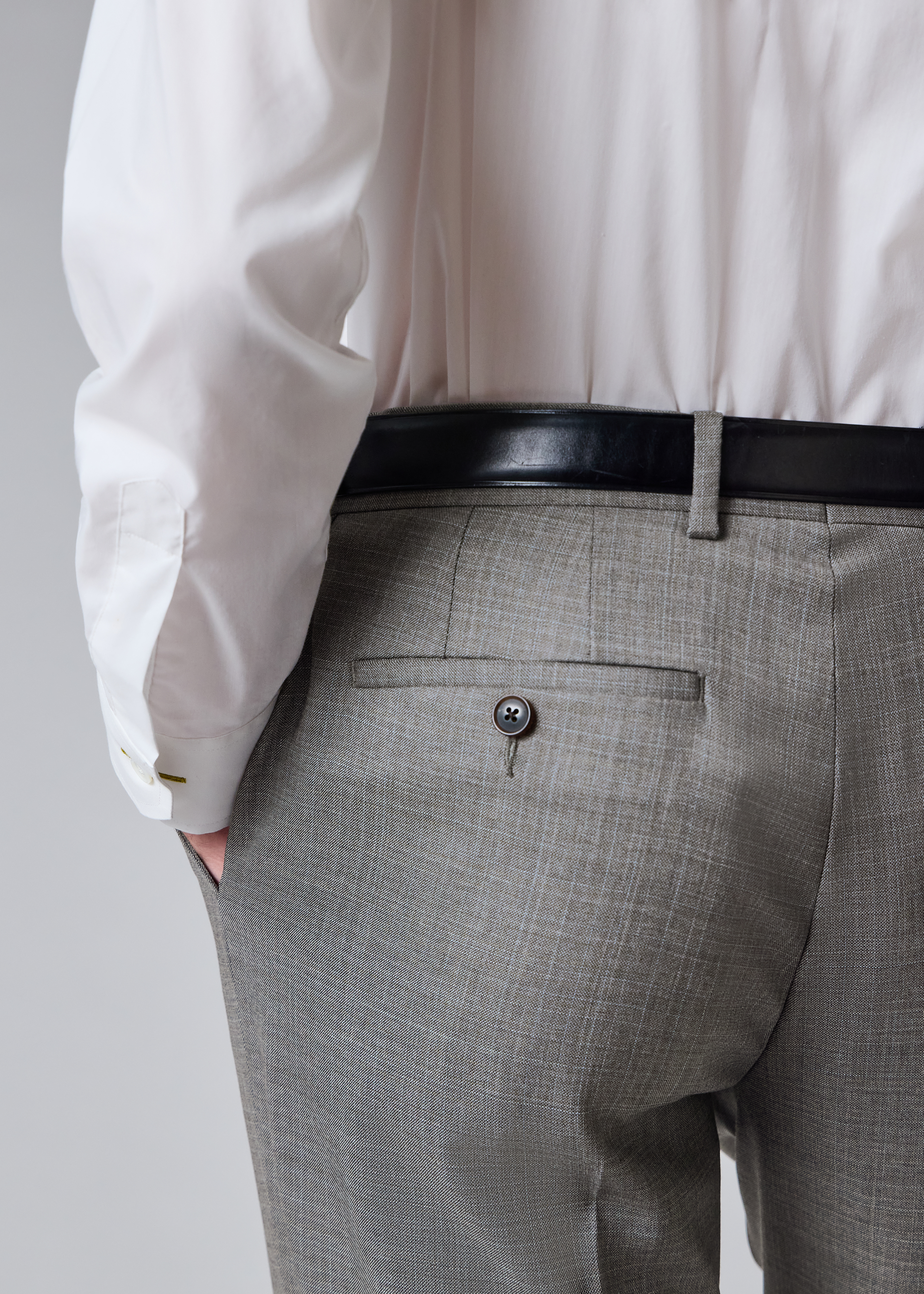 The Soho - Grey Superfine Merino Wool Suit thumbnail 16