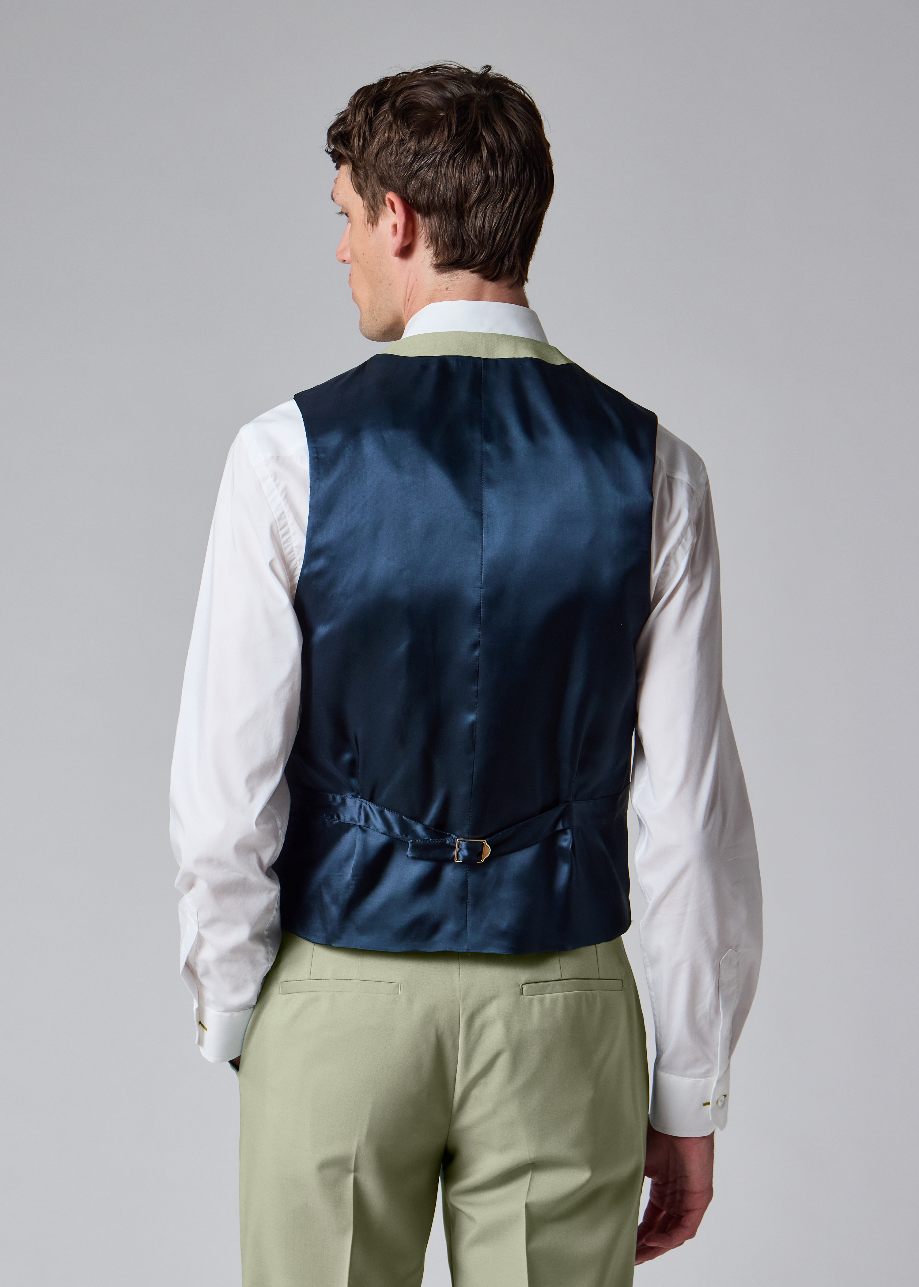 The Soho - Sage Green Wool-Mohair Three-Piece Suit thumbnail 7