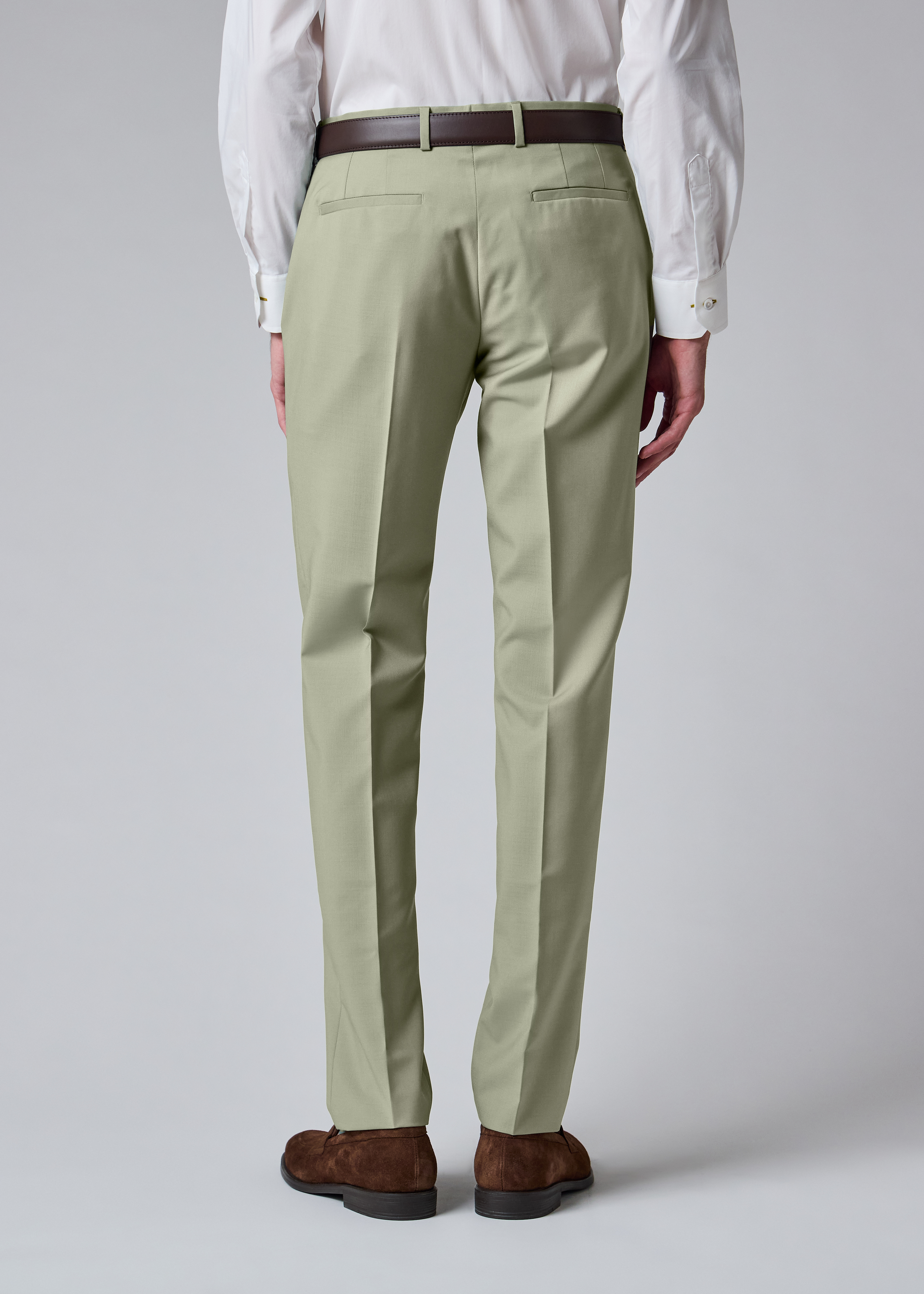 The Soho - Sage Green Wool-Mohair Three-Piece Suit thumbnail 9
