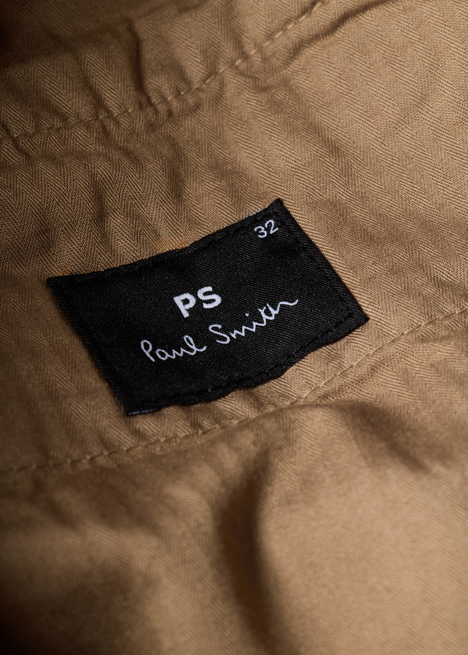 Taupe Cotton-Linen Double Pleat Trousers thumbnail 6