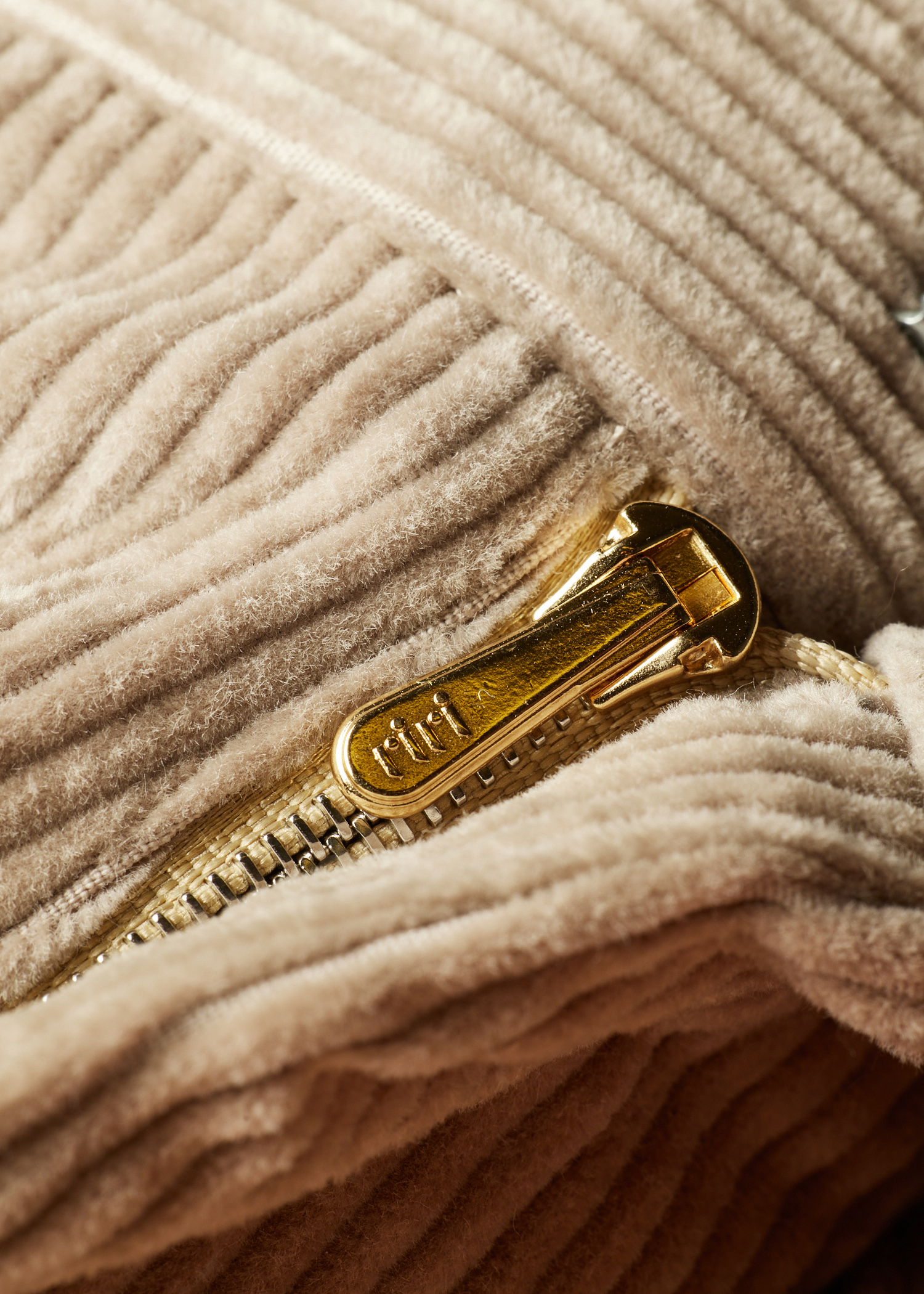 Relaxed-Fit Sand Corduroy Trousers thumbnail 3