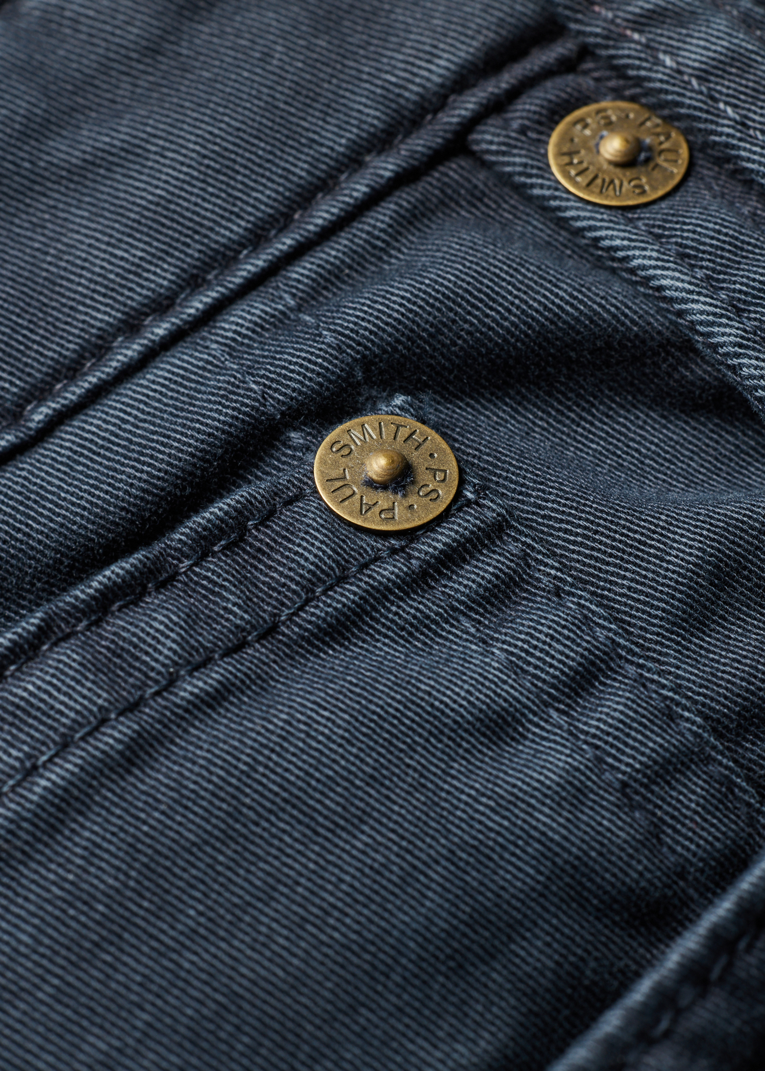 Relaxed Tapered-Fit Navy Cotton-Twill Trousers thumbnail 9