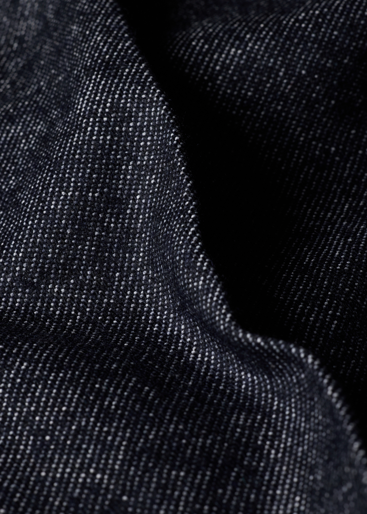 Indigo Cotton-Blend Flannel Trousers thumbnail 7