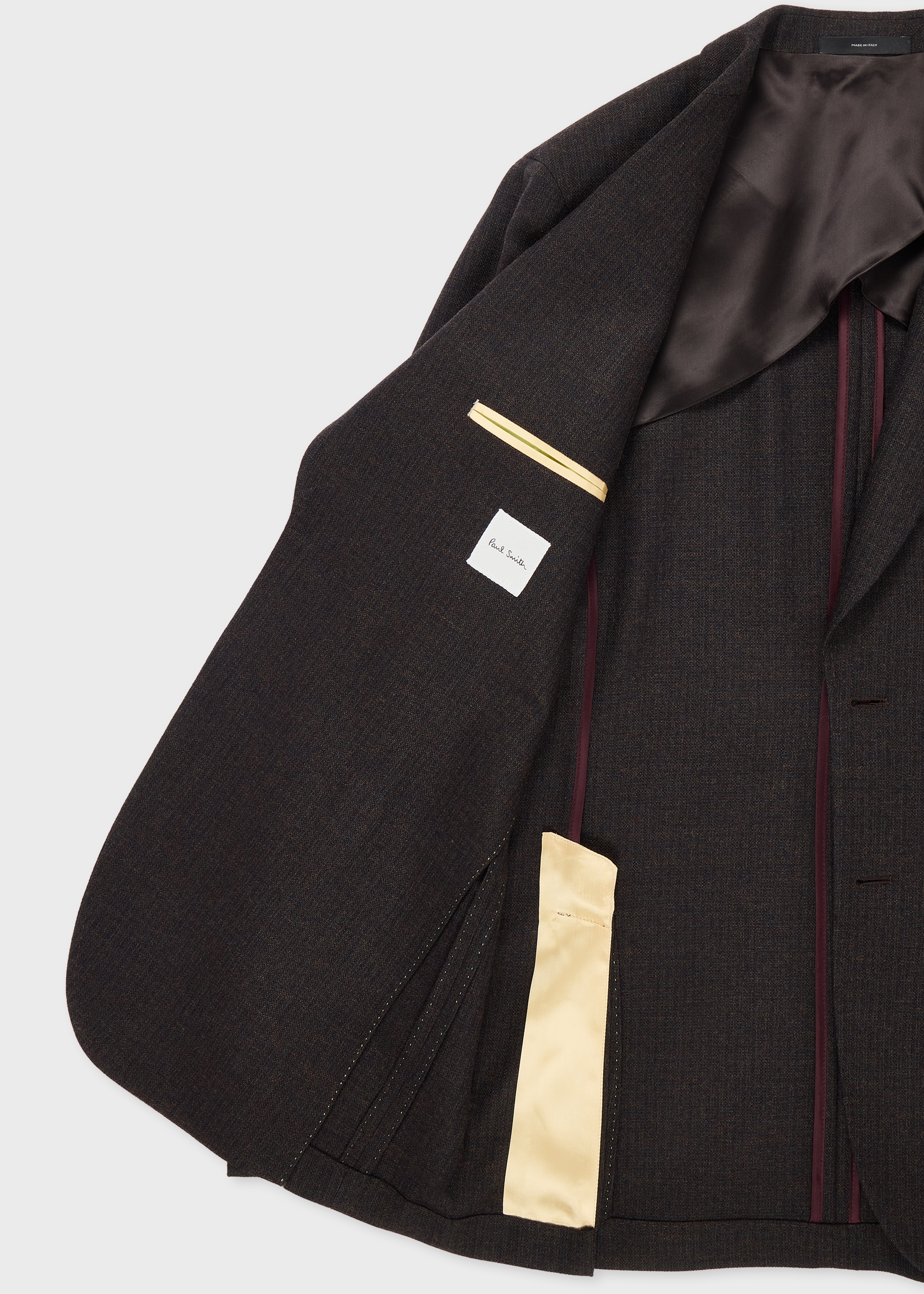 Navy Wool-Cashmere Patch-Pocket Blazer thumbnail 3