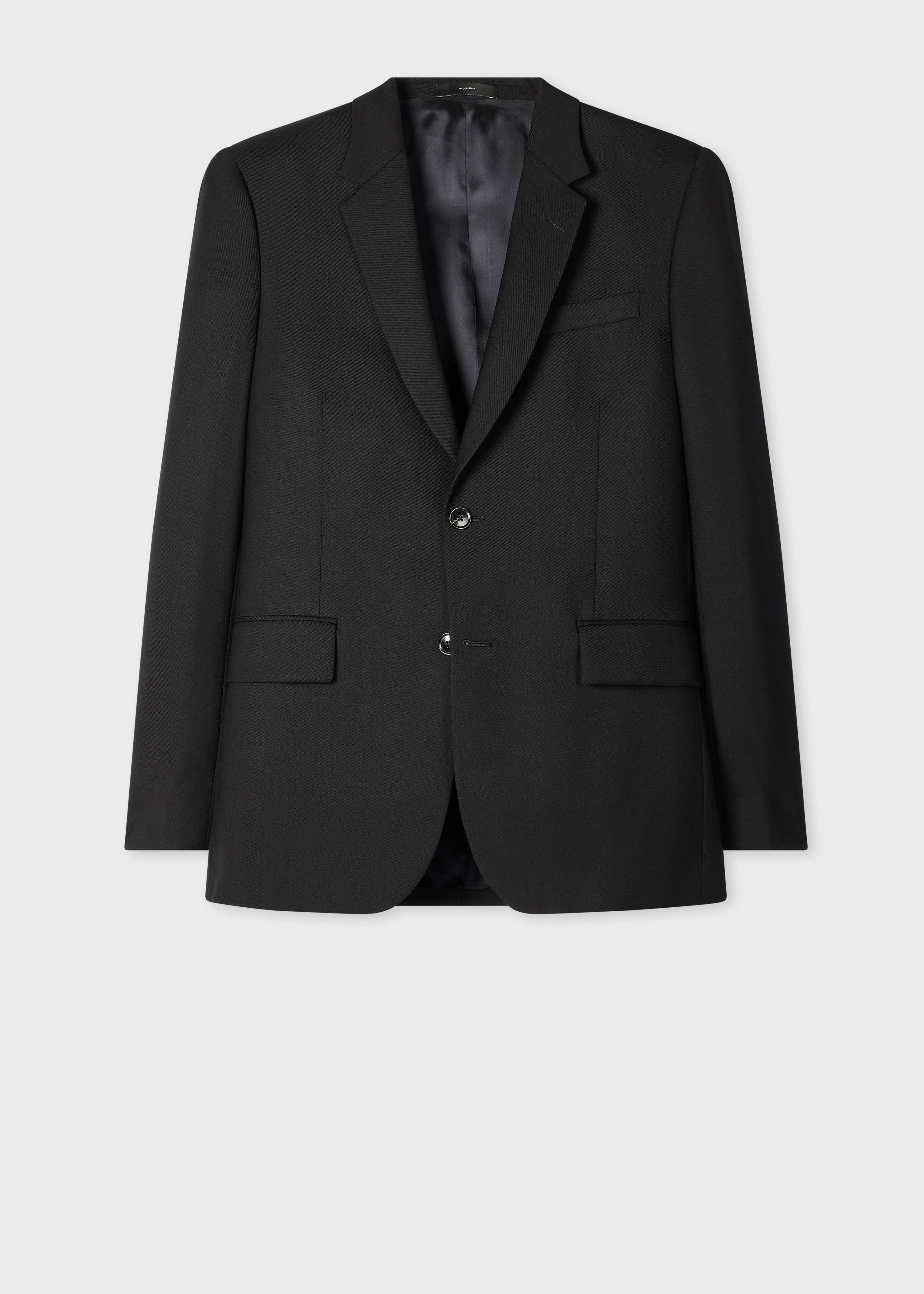 The Brierley - Black Wool 'A Suit To Travel In' Blazer primary image
