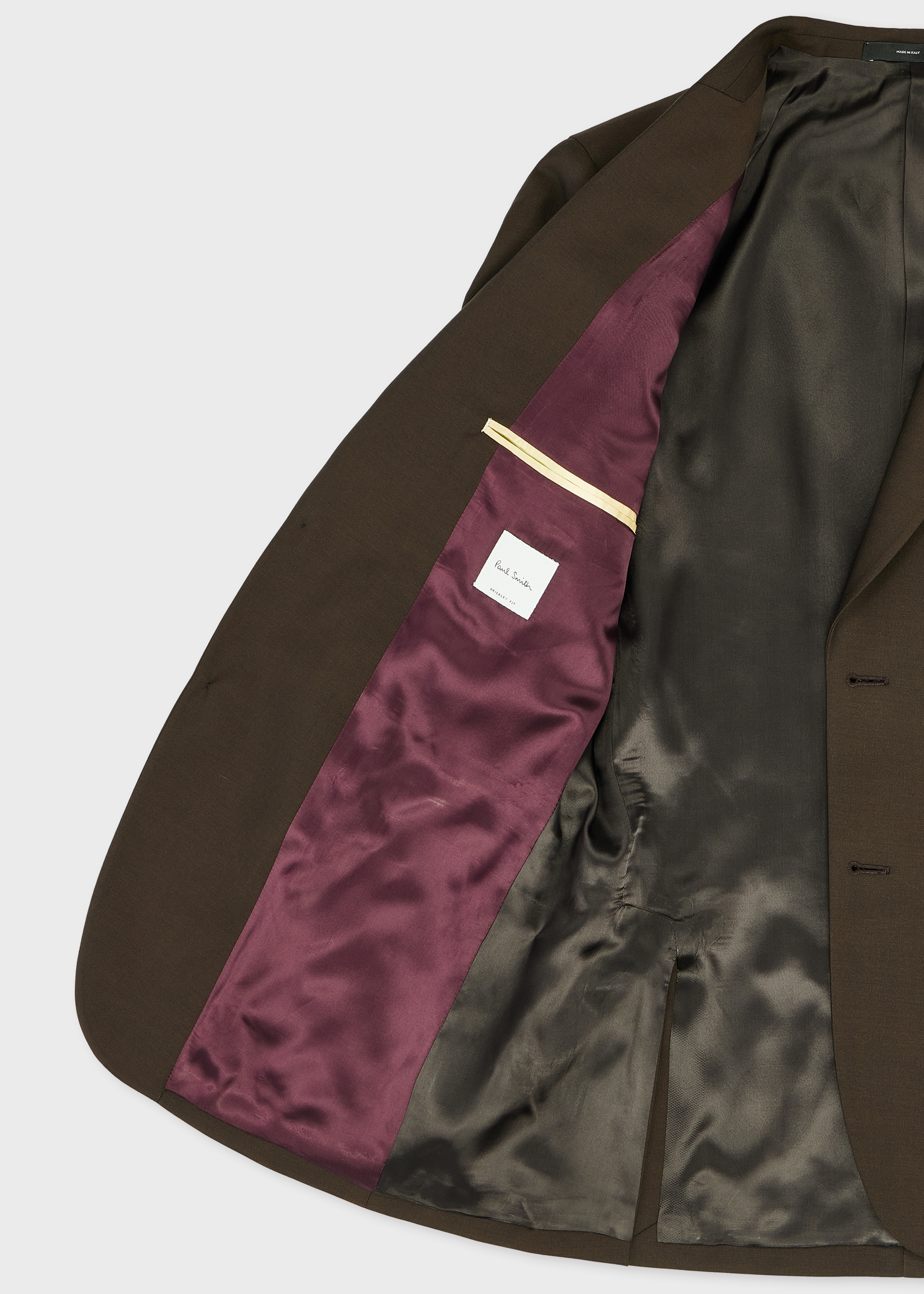 The Brierley - Dark Brown Wool-Mohair Blazer thumbnail 3