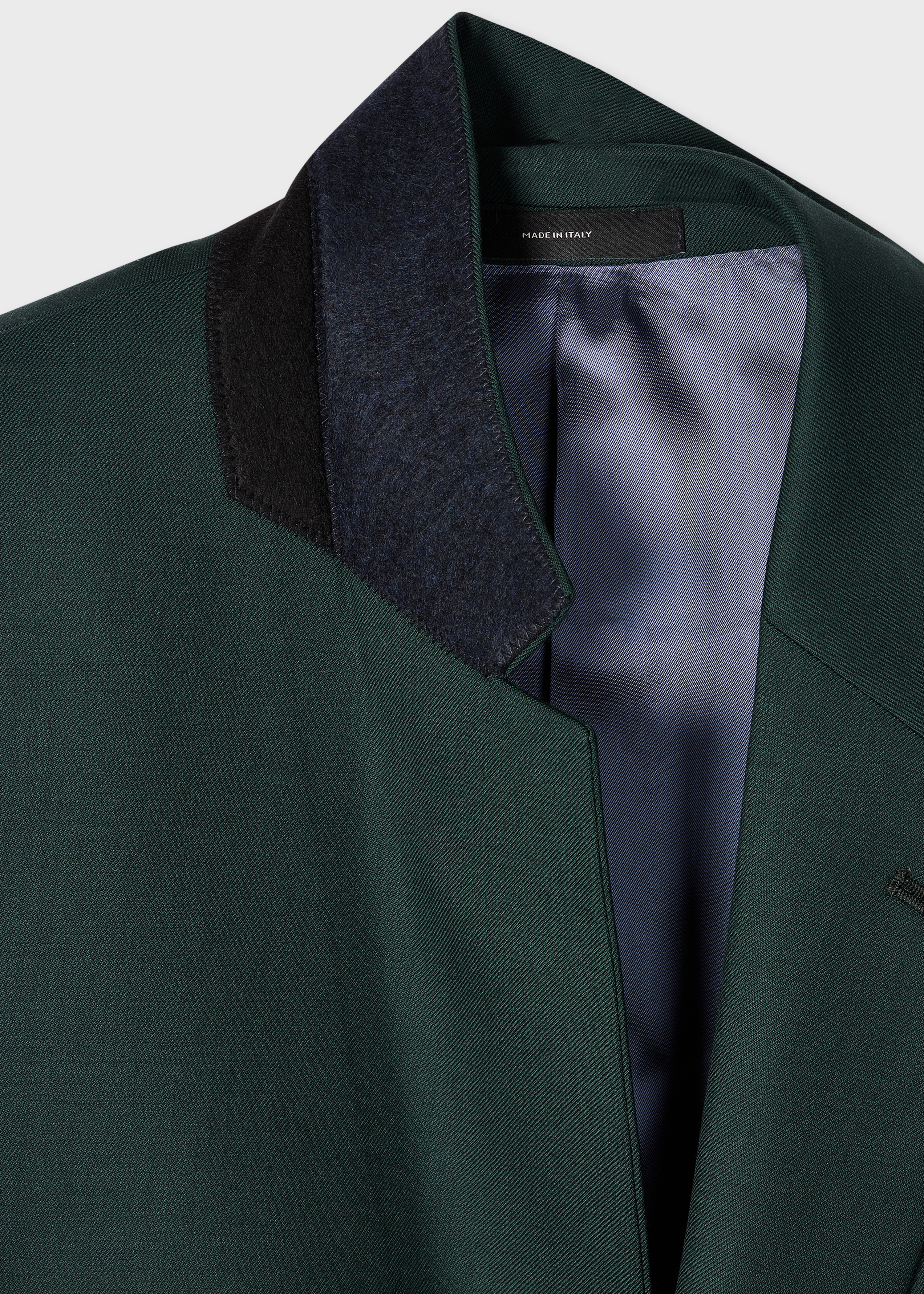 The Soho - Dark Green Wool 'A Suit To Travel In' Three-Piece Suit thumbnail 4