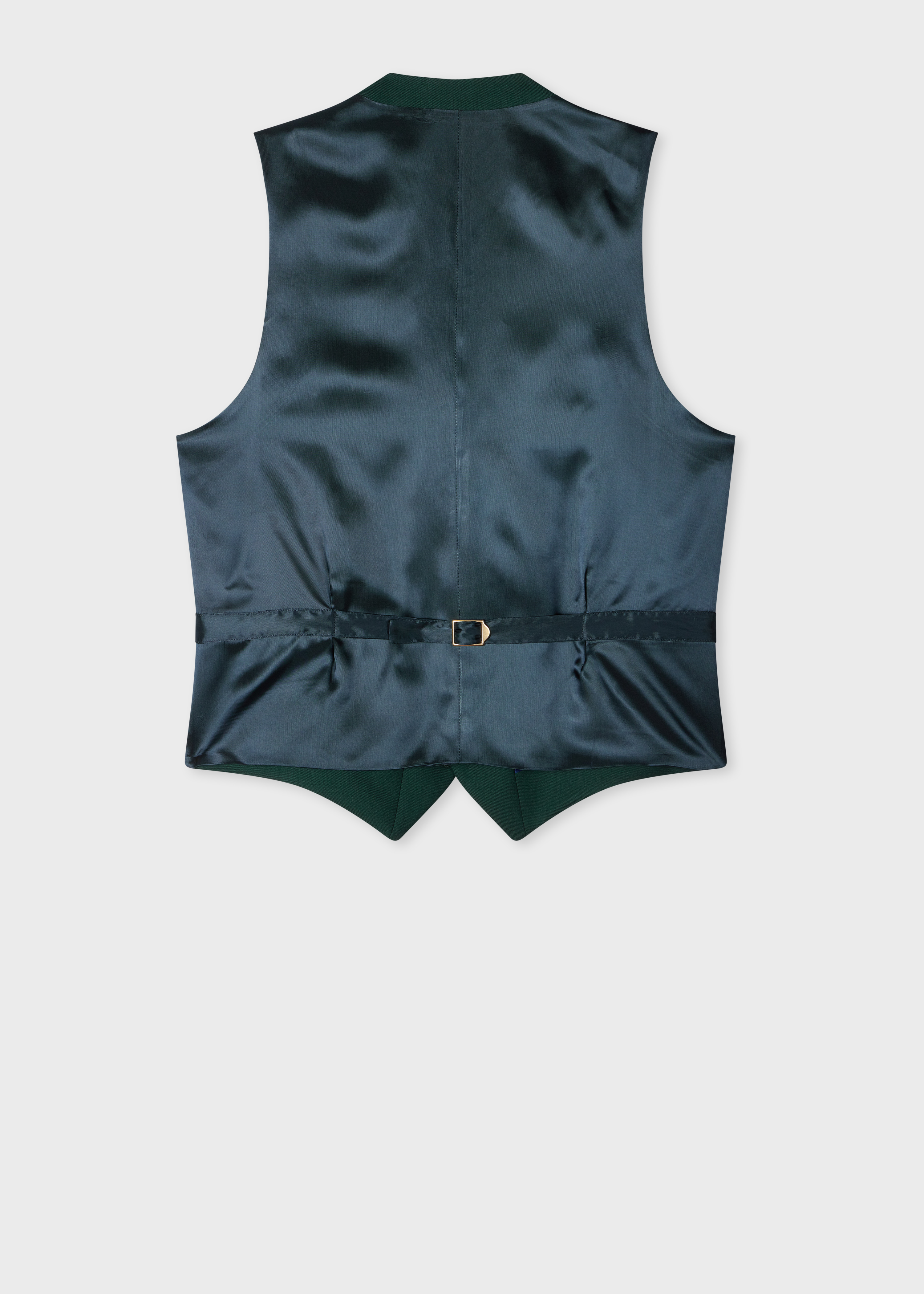 The Soho - Dark Green Wool 'A Suit To Travel In' Three-Piece Suit thumbnail 10