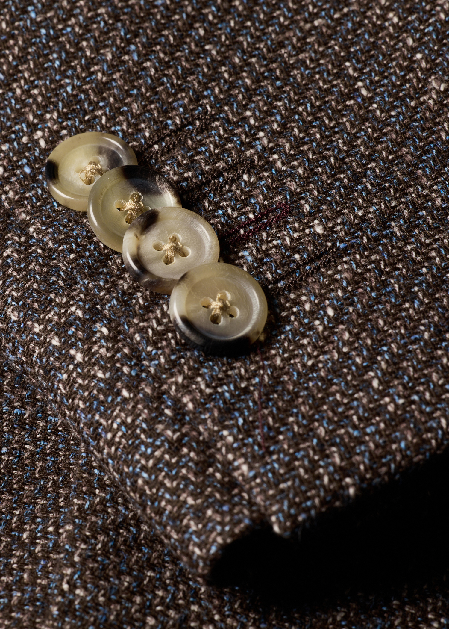 Brown Check Wool Patch-Pocket Buggy-Lined Blazer thumbnail 5