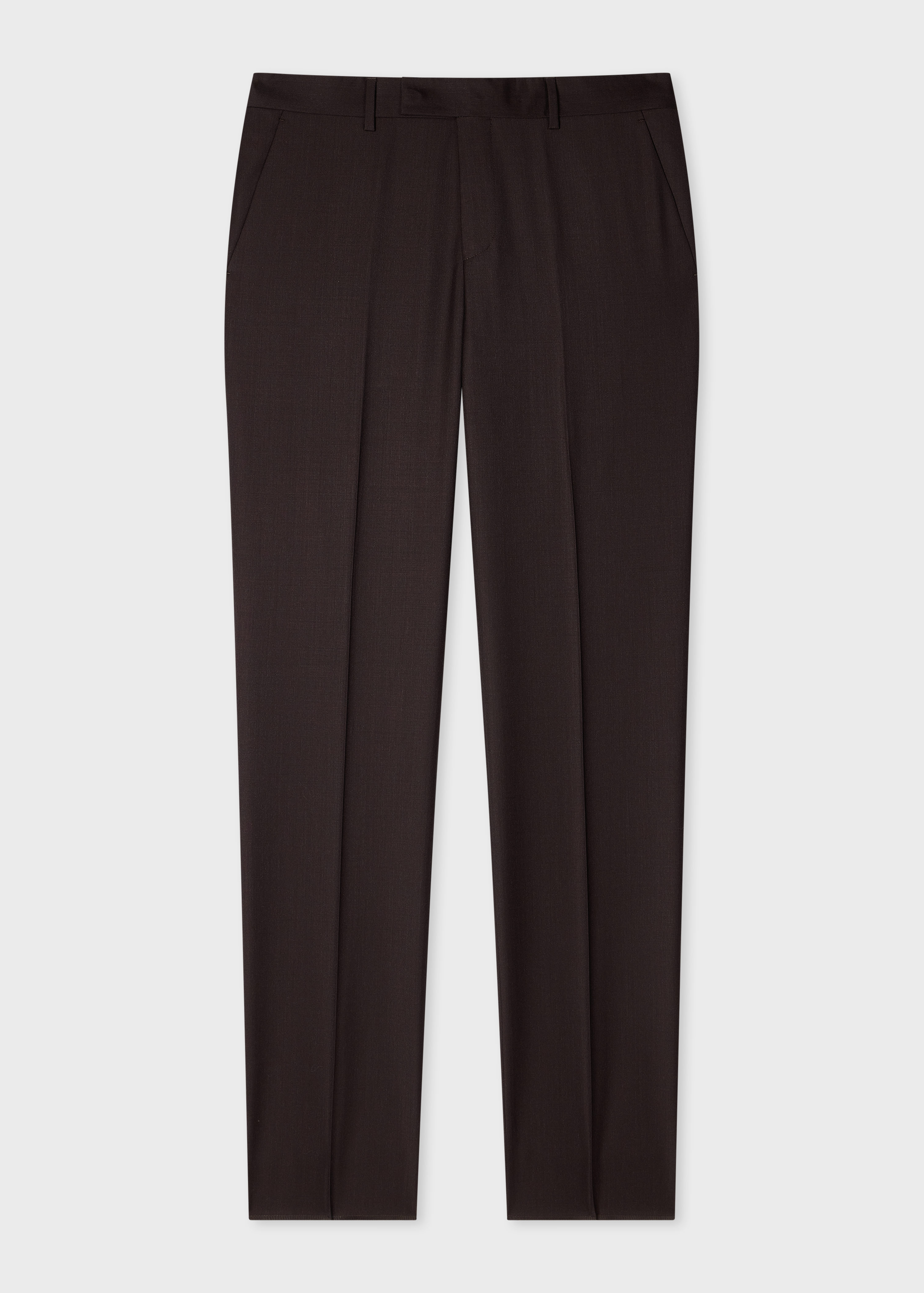 The Soho - Brown Sharkskin Wool Three-Piece Suit thumbnail 6