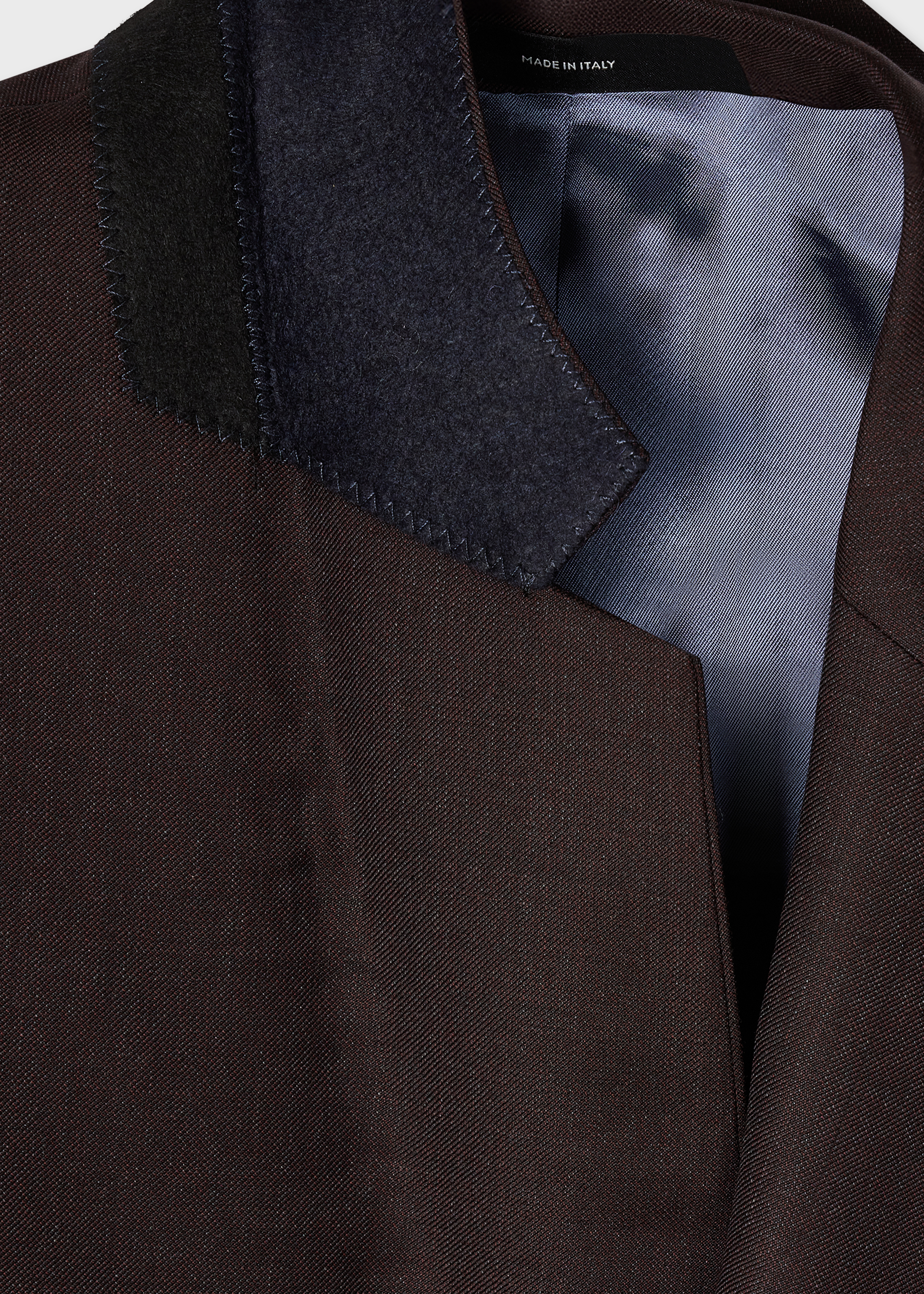The Soho - Brown Sharkskin Wool Three-Piece Suit thumbnail 8