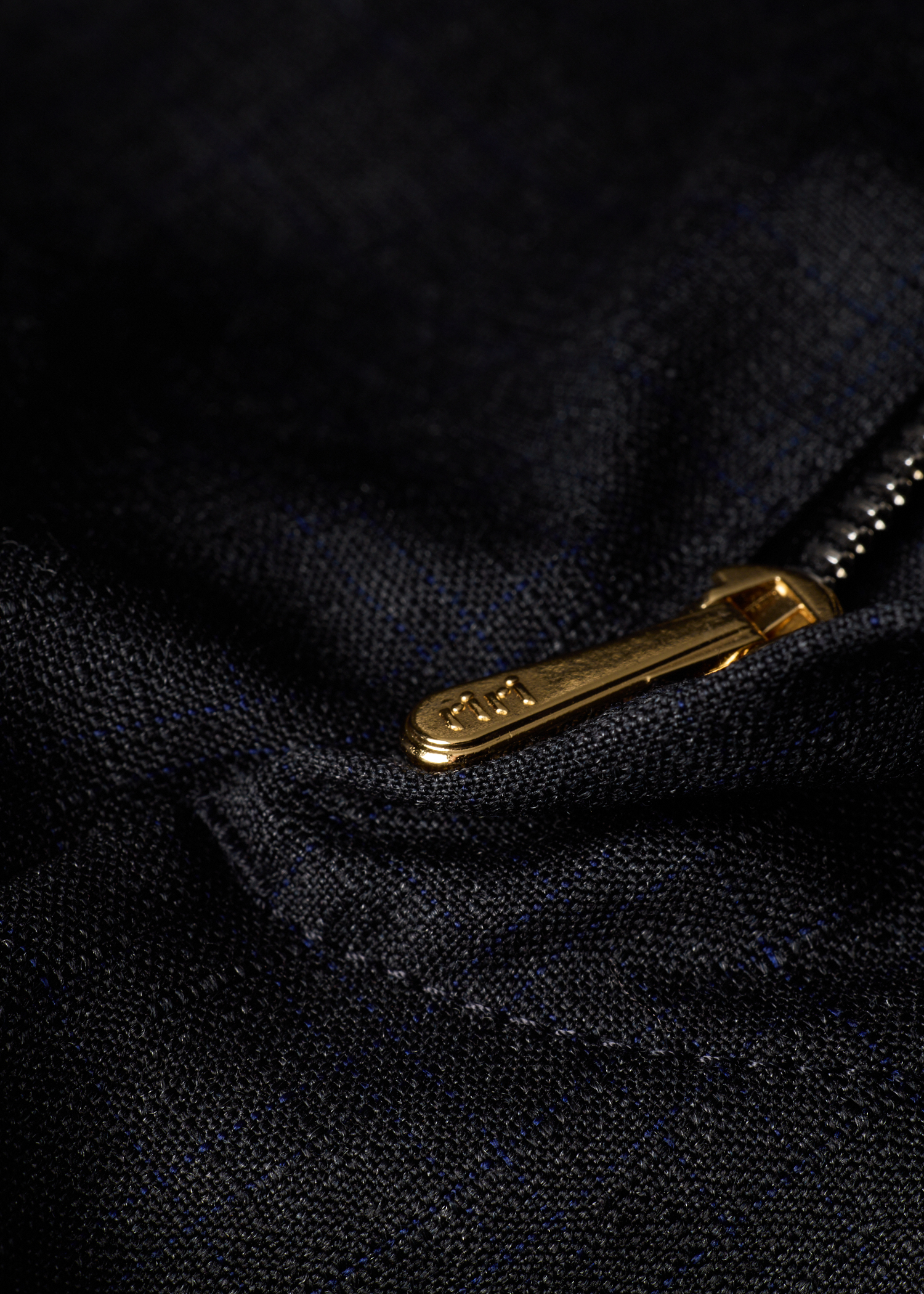 Dark Grey Shadow Check Wool Trousers thumbnail 6