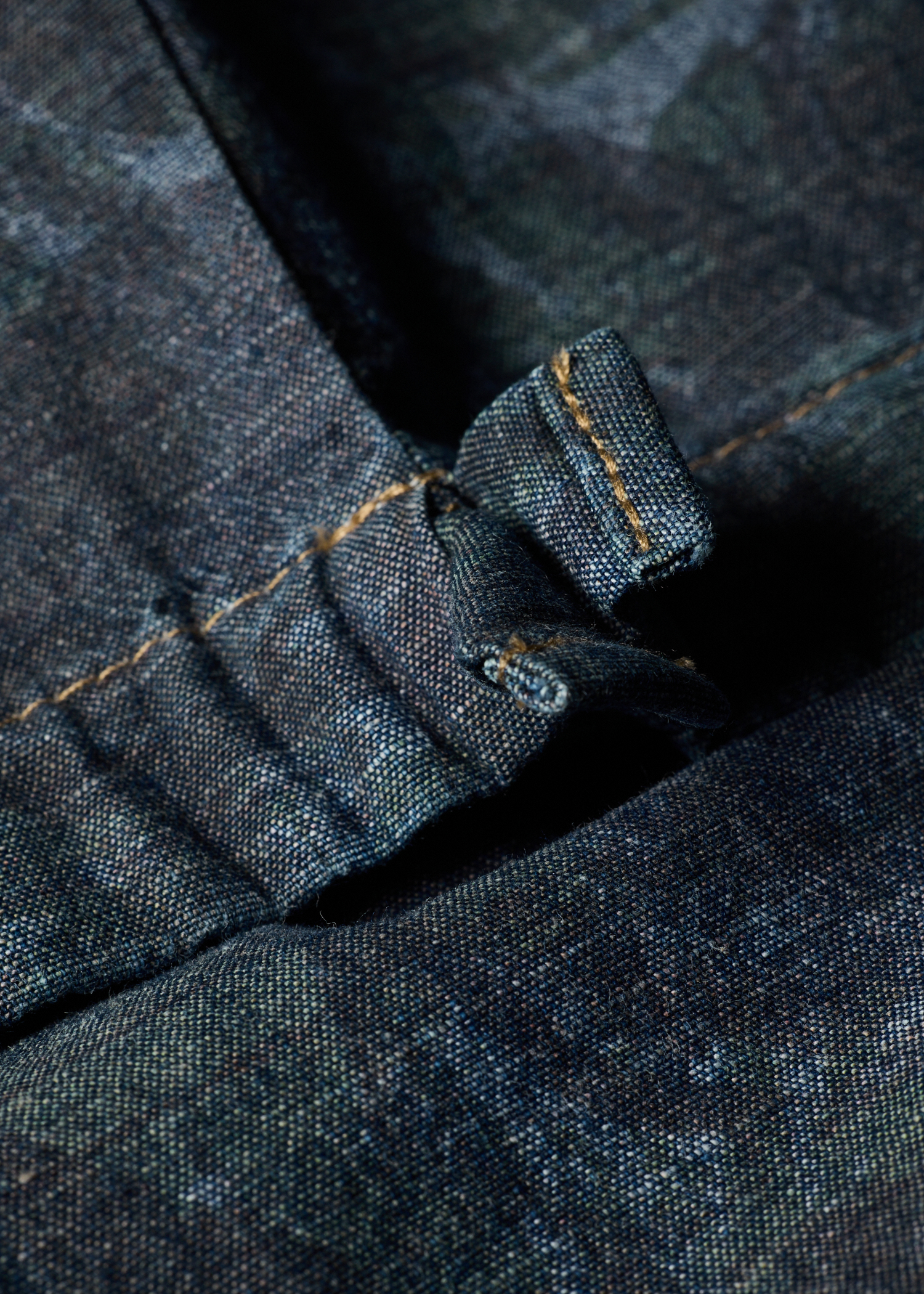 Relaxed-Fit Floral Print Chambray Cargo Trousers thumbnail 6
