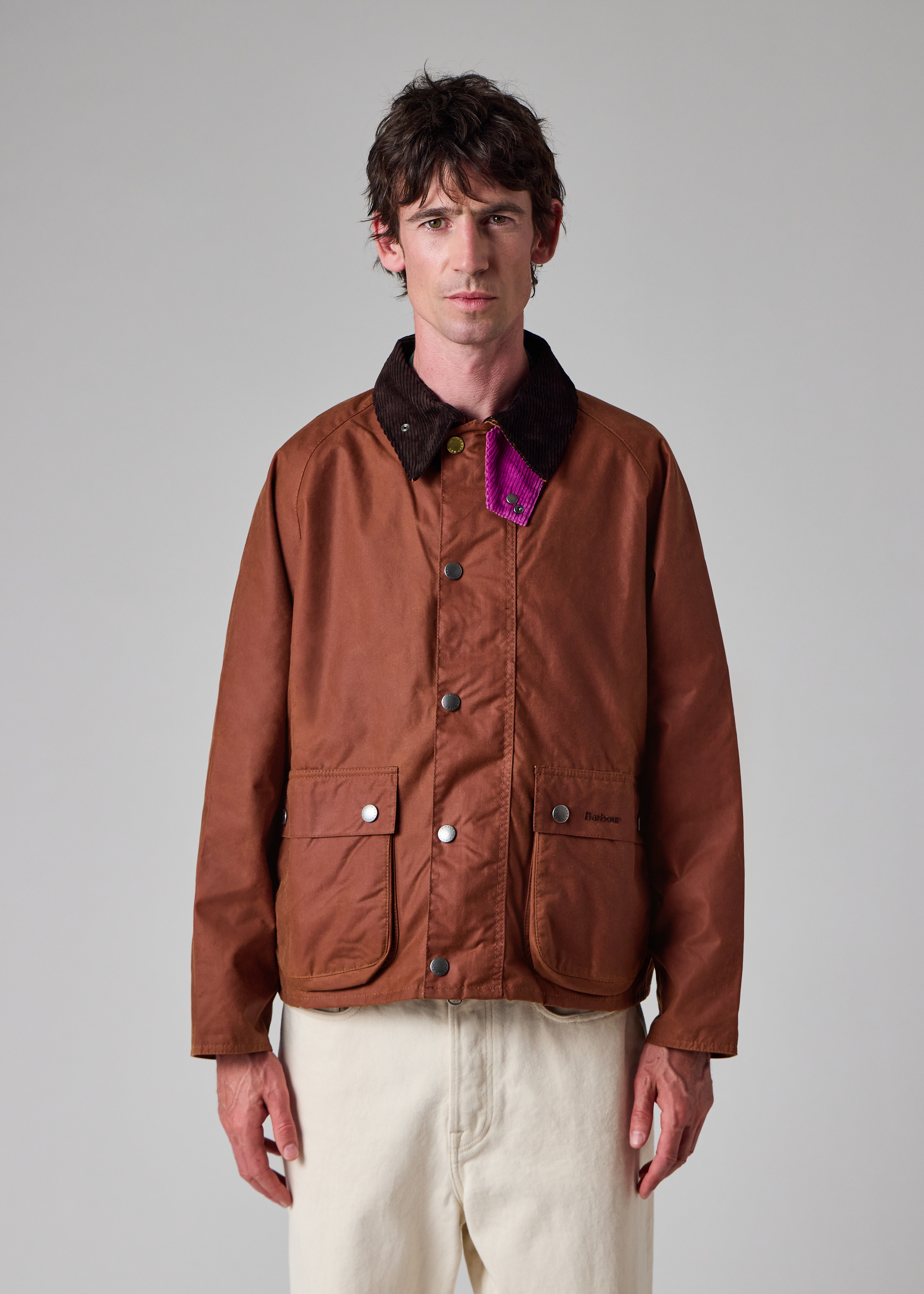 Paul Smith loves Barbour - Key Transport Waxed Jacket thumbnail 2