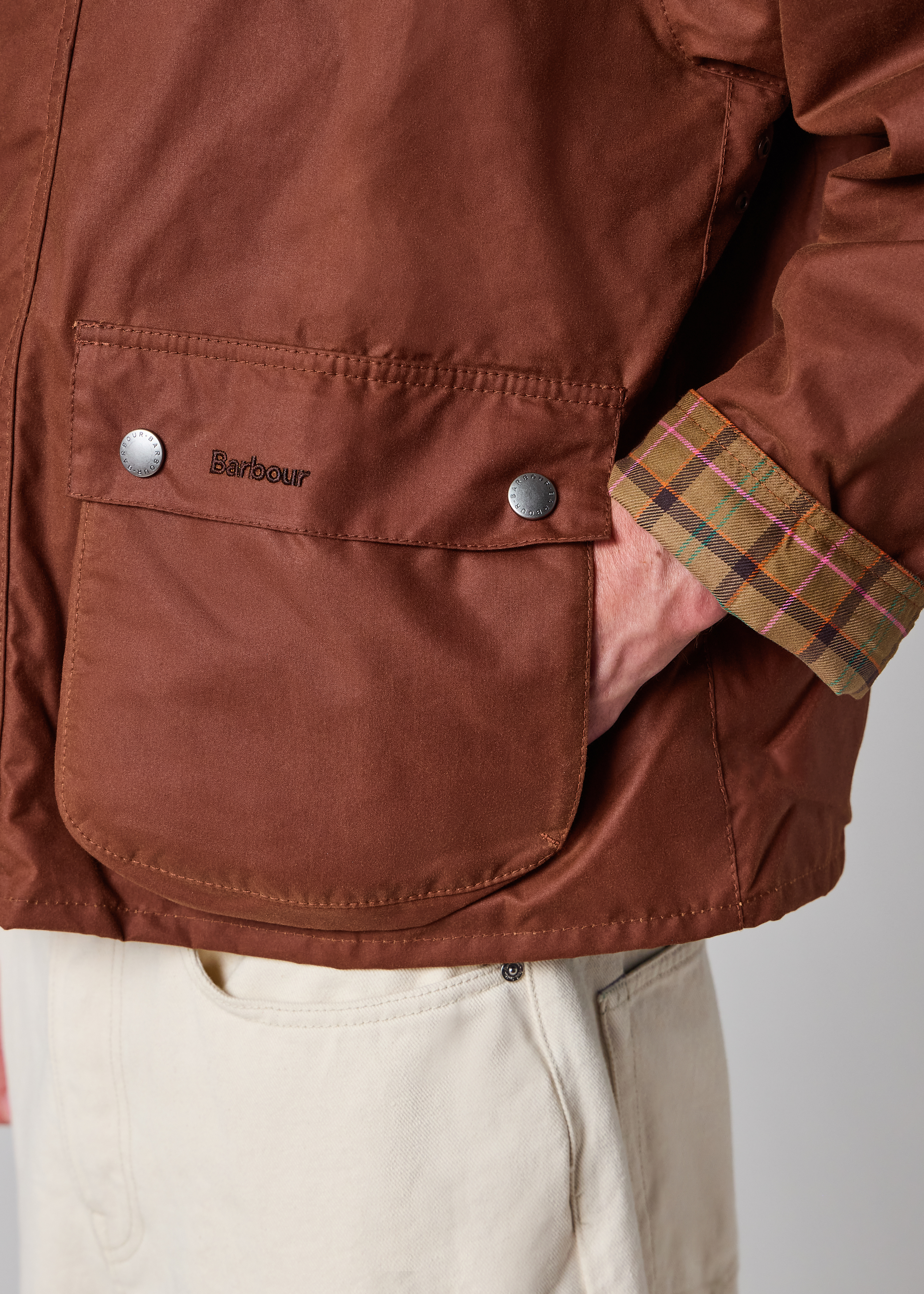 Paul Smith loves Barbour - Key Transport Waxed Jacket thumbnail 8