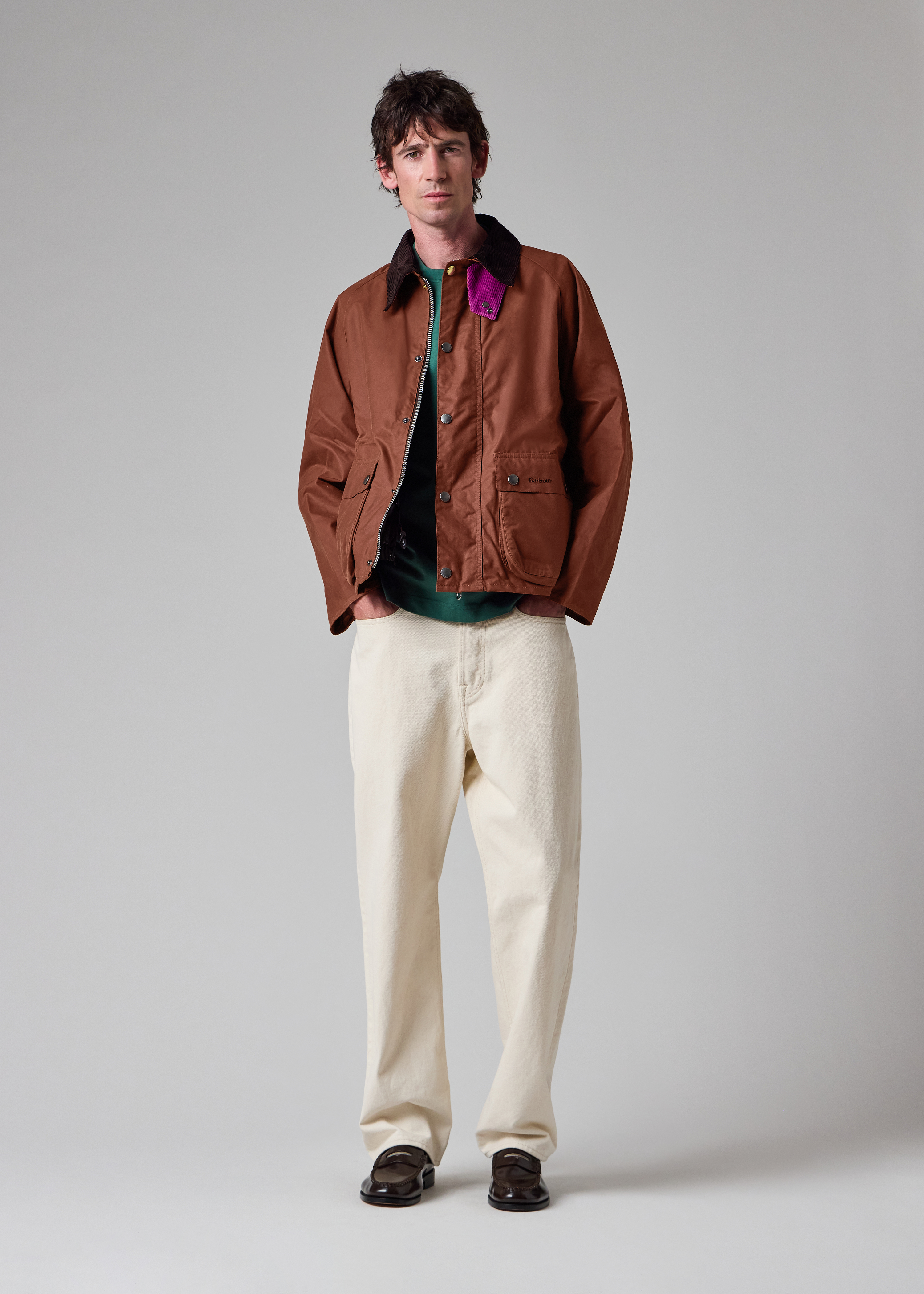Paul Smith loves Barbour - Key Transport Waxed Jacket thumbnail 9