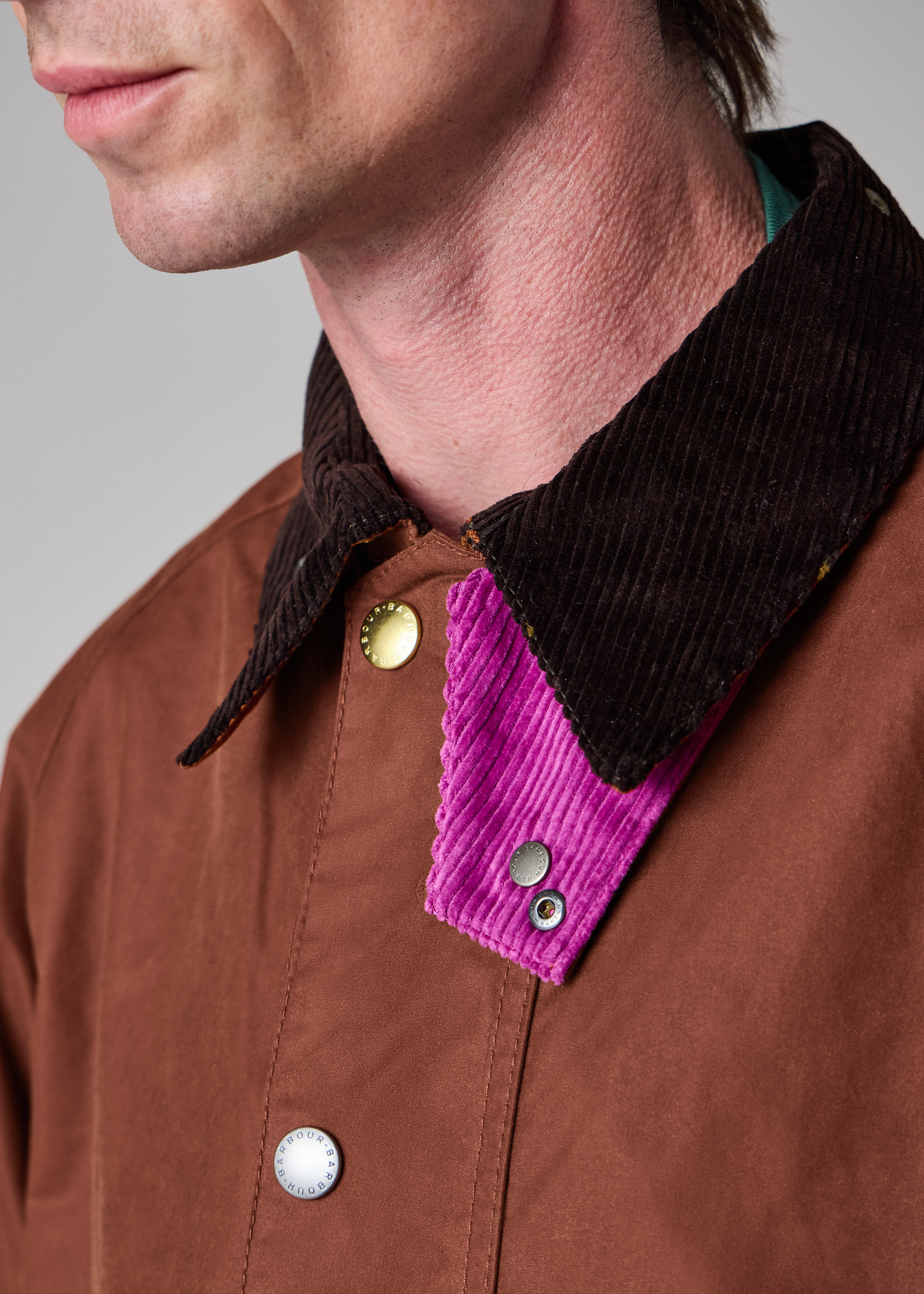 Paul Smith loves Barbour - Key Transport Waxed Jacket thumbnail 5