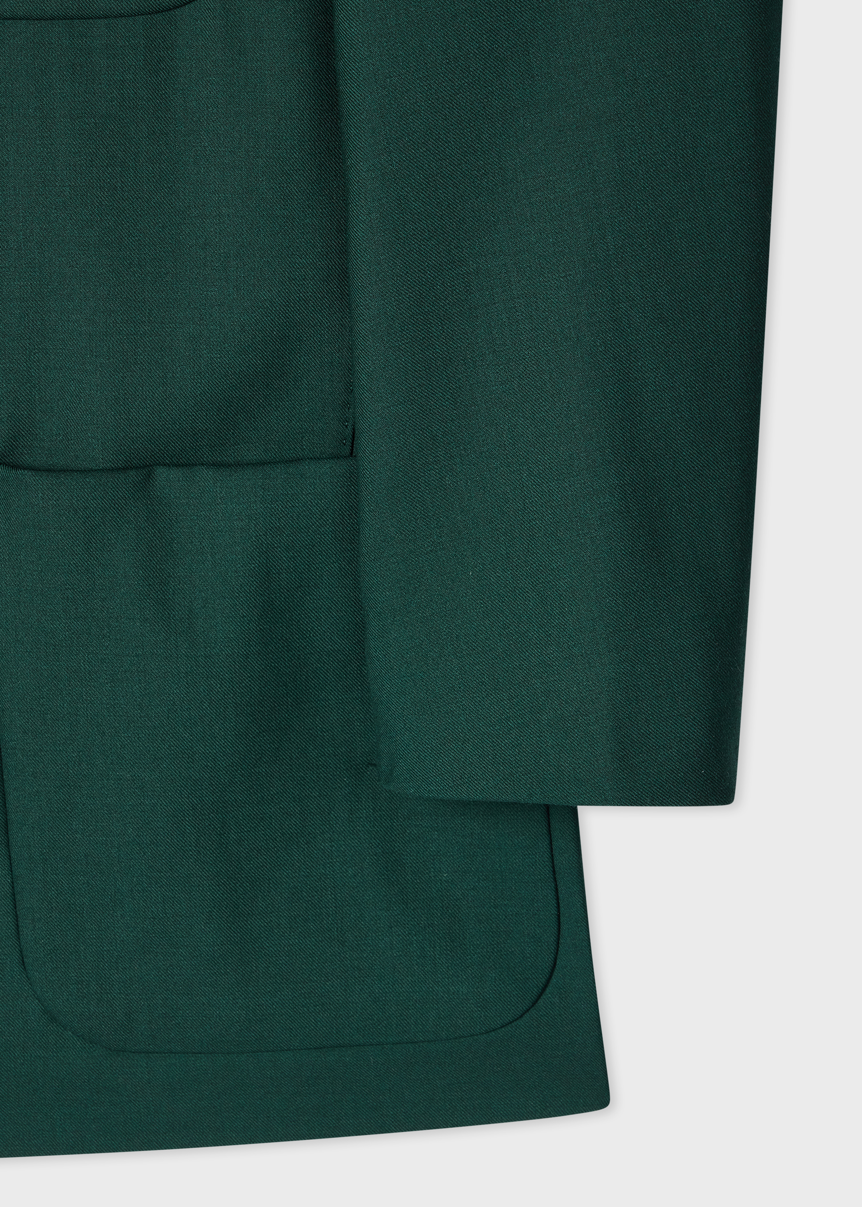 Dark Green Wool Two-Piece Suit thumbnail 6